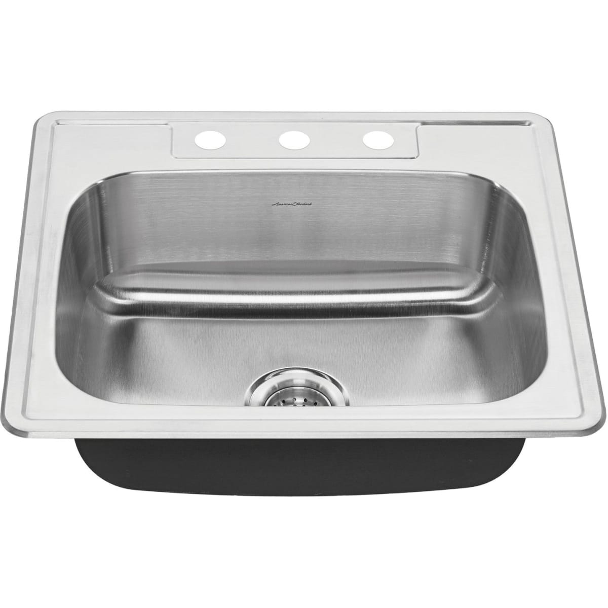 American Standard Kitchen Sink Drain with Strainer in Stainless Steel