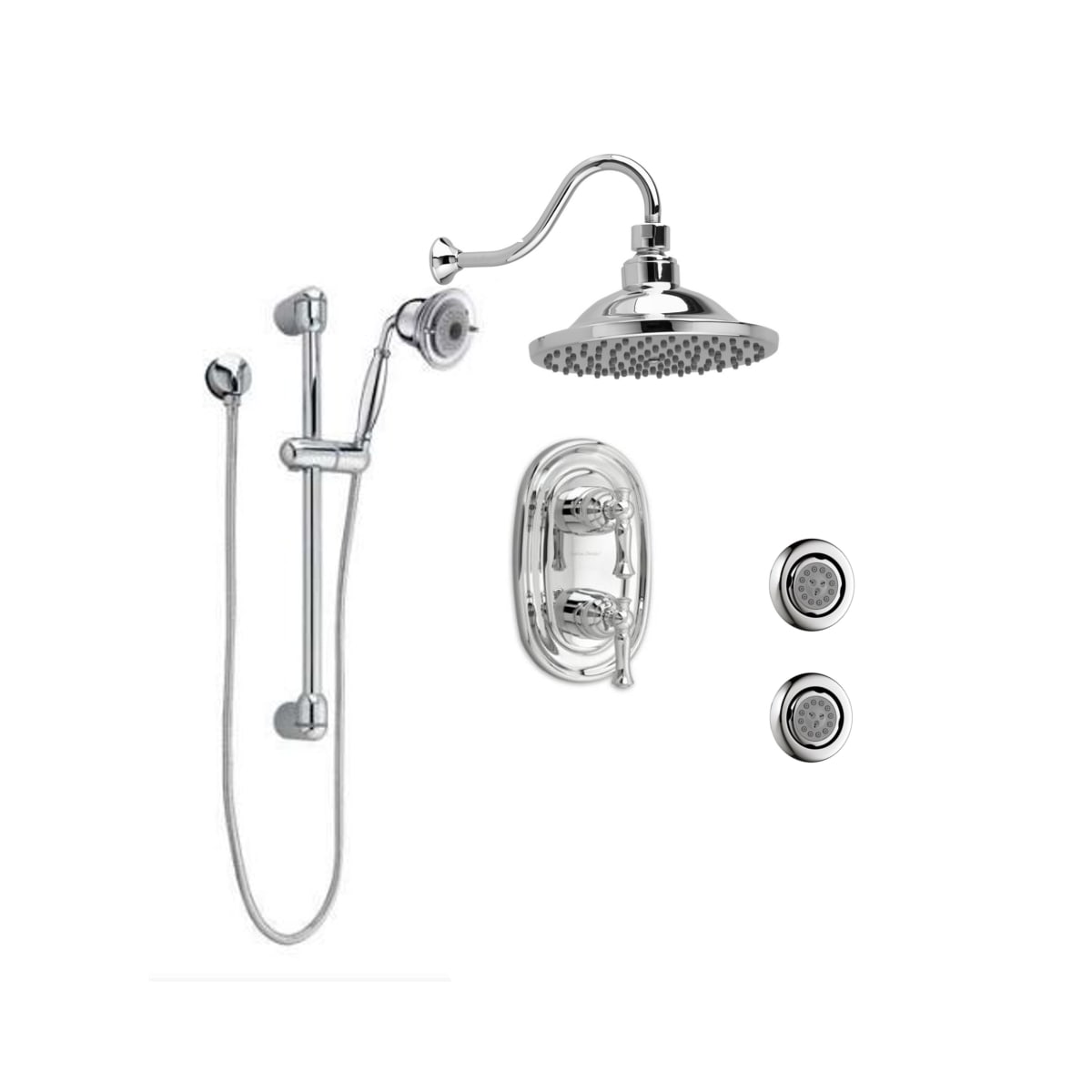 American Standard T440.998.002 Quentin 2.5 GPM Shower