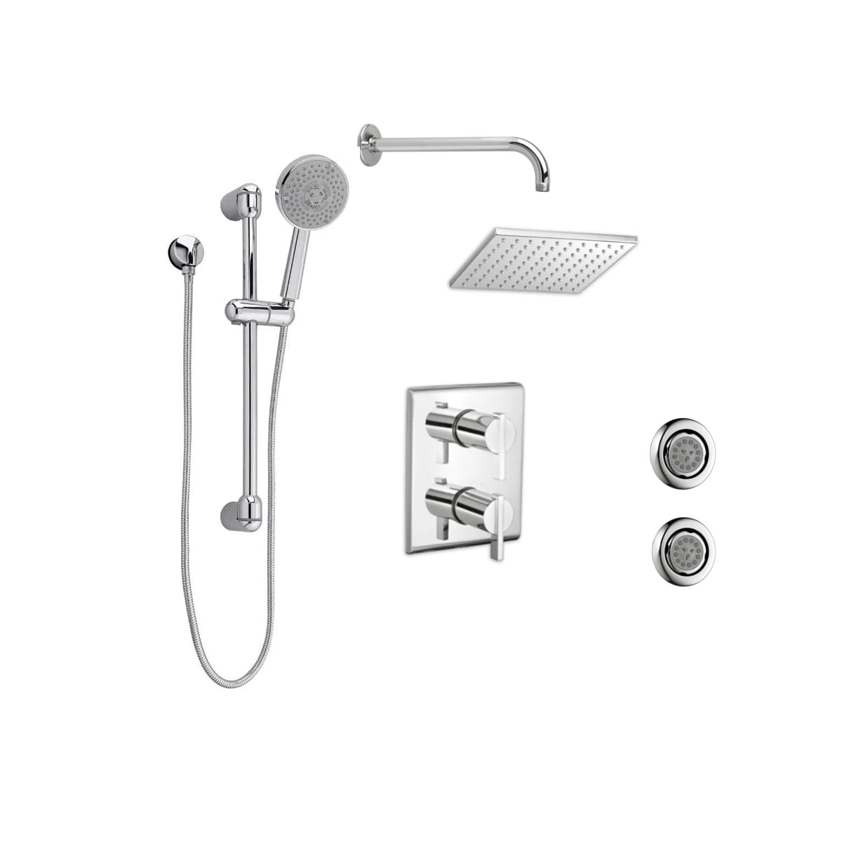 American Standard T184.998.002 Times Square 2.5 GPM Shower