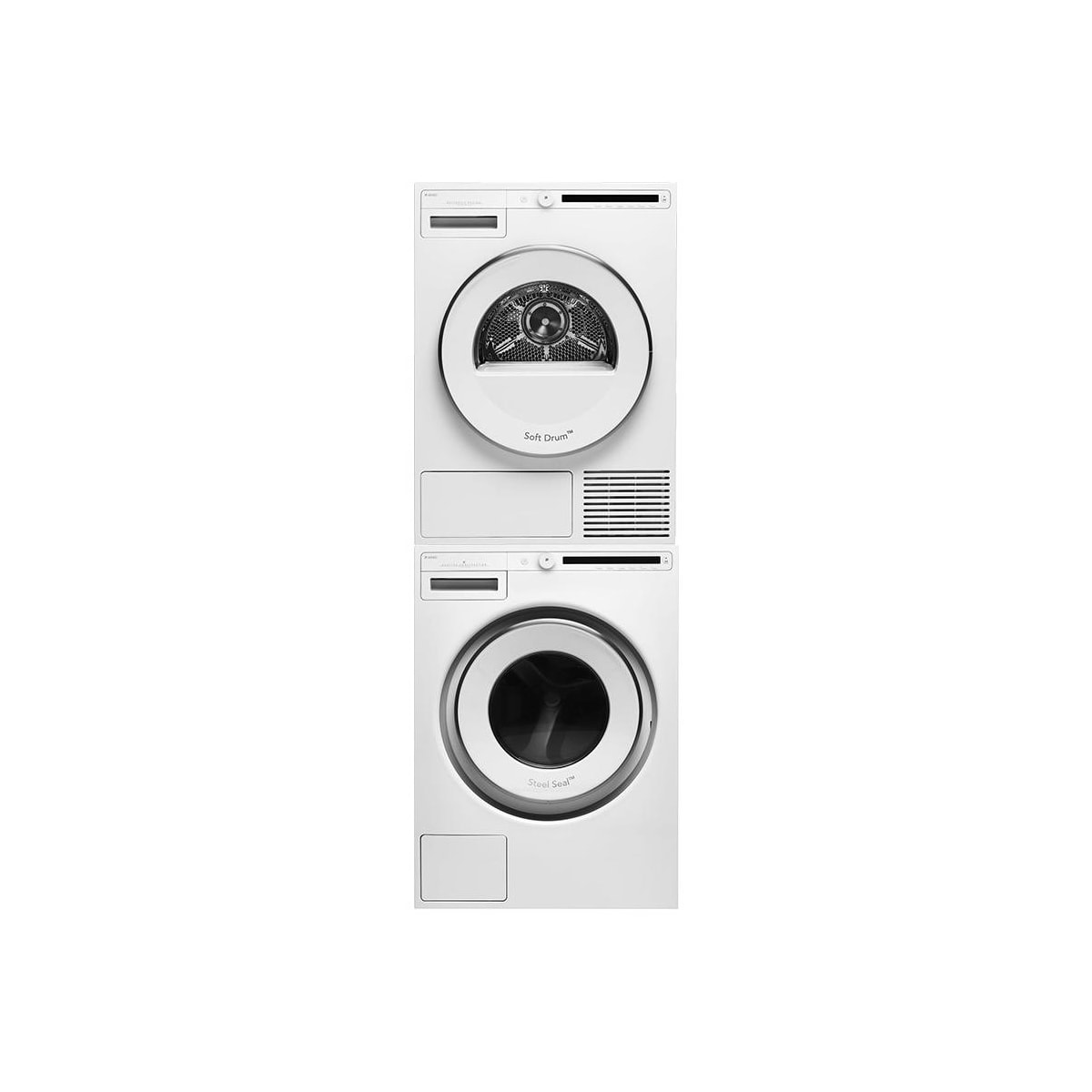 Asko washer dryer stacking kit top