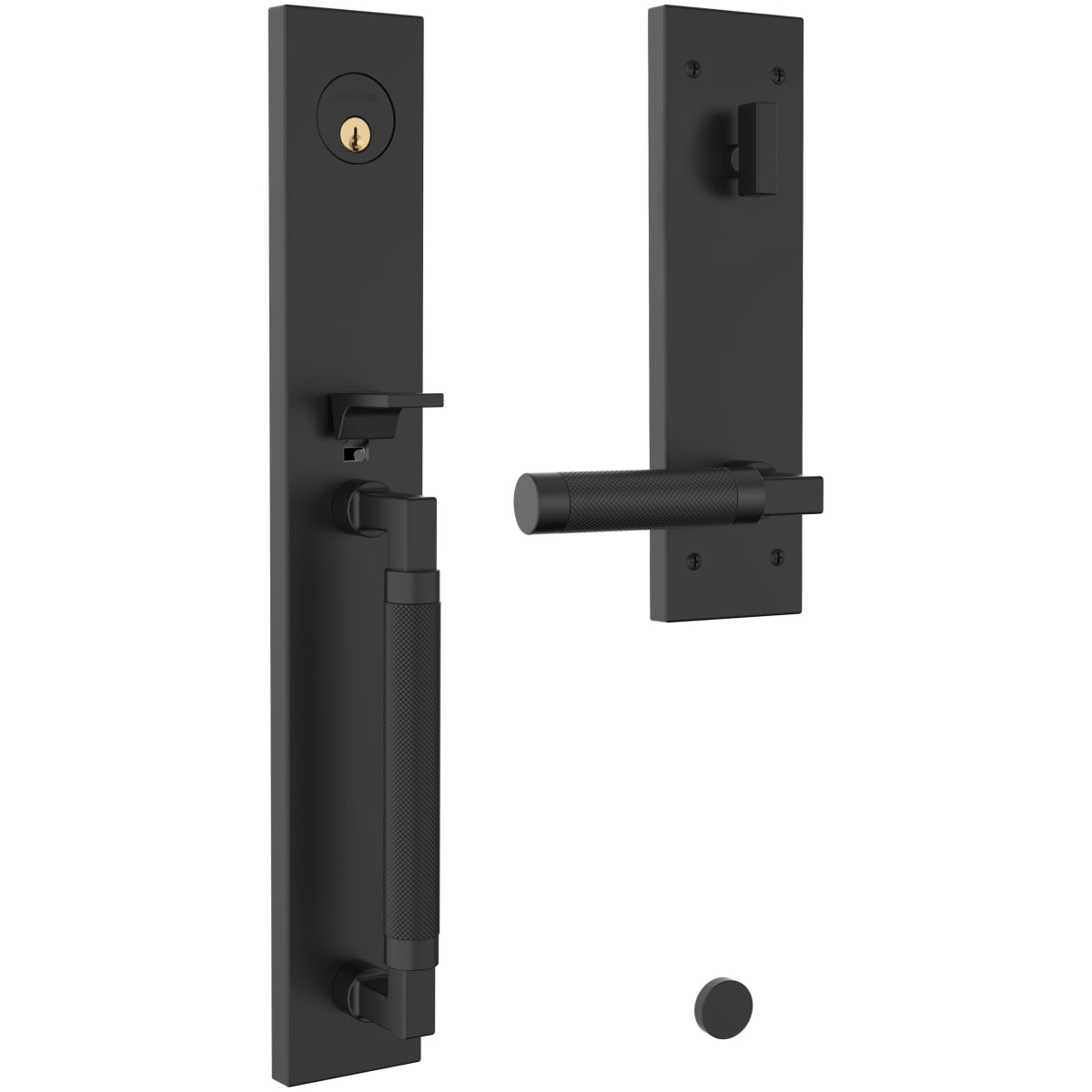 yrn・.。*・.。* Baldwin Hardware 85387.056.LENT Handle Set - Door Handles