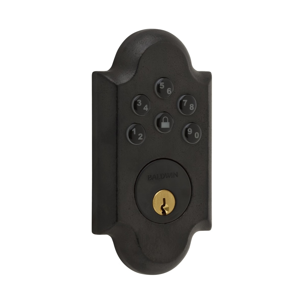 Baldwin 8252402AC1 Boulder Keyless Entry Single Cylinder
