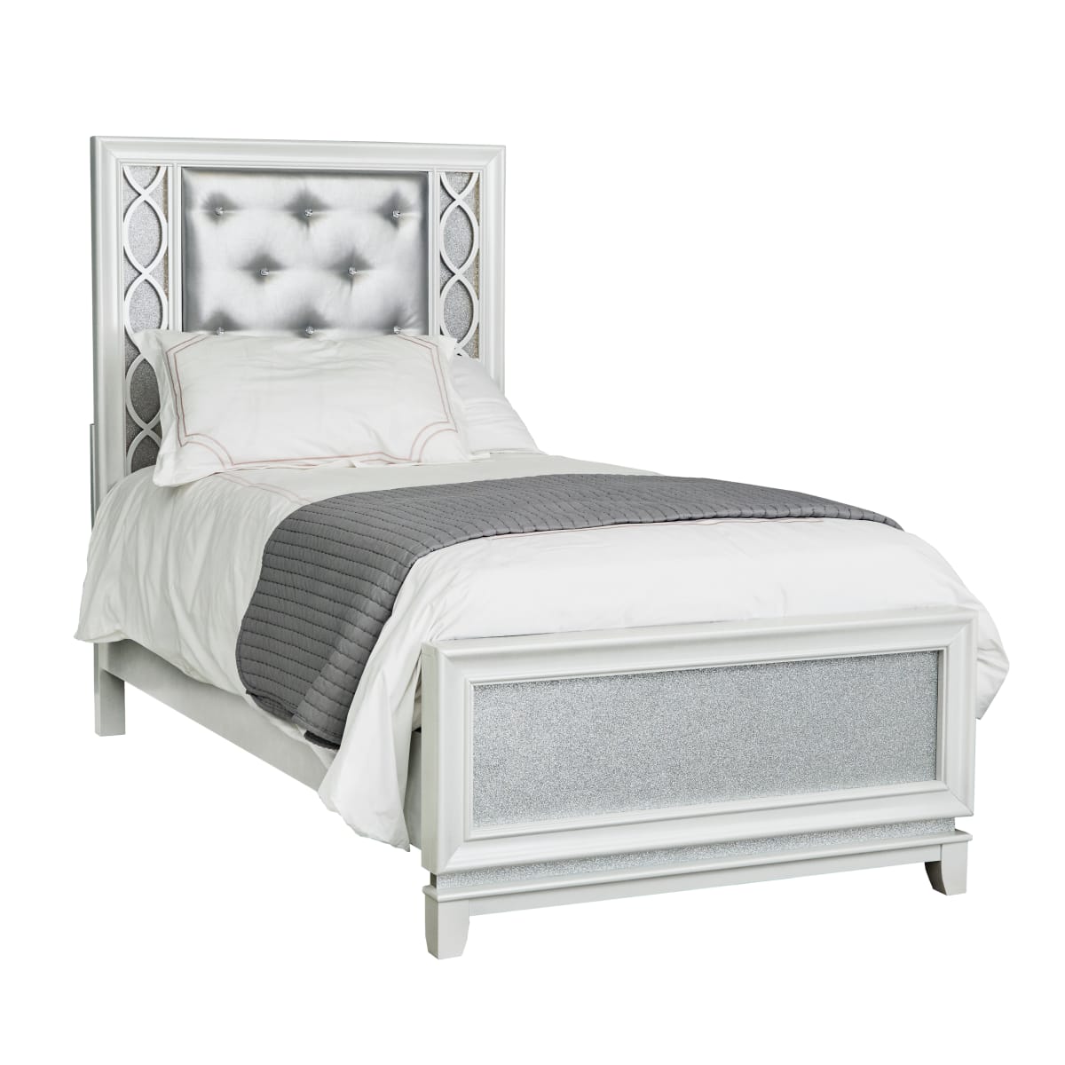 Bellevue upholstered discount platform bed