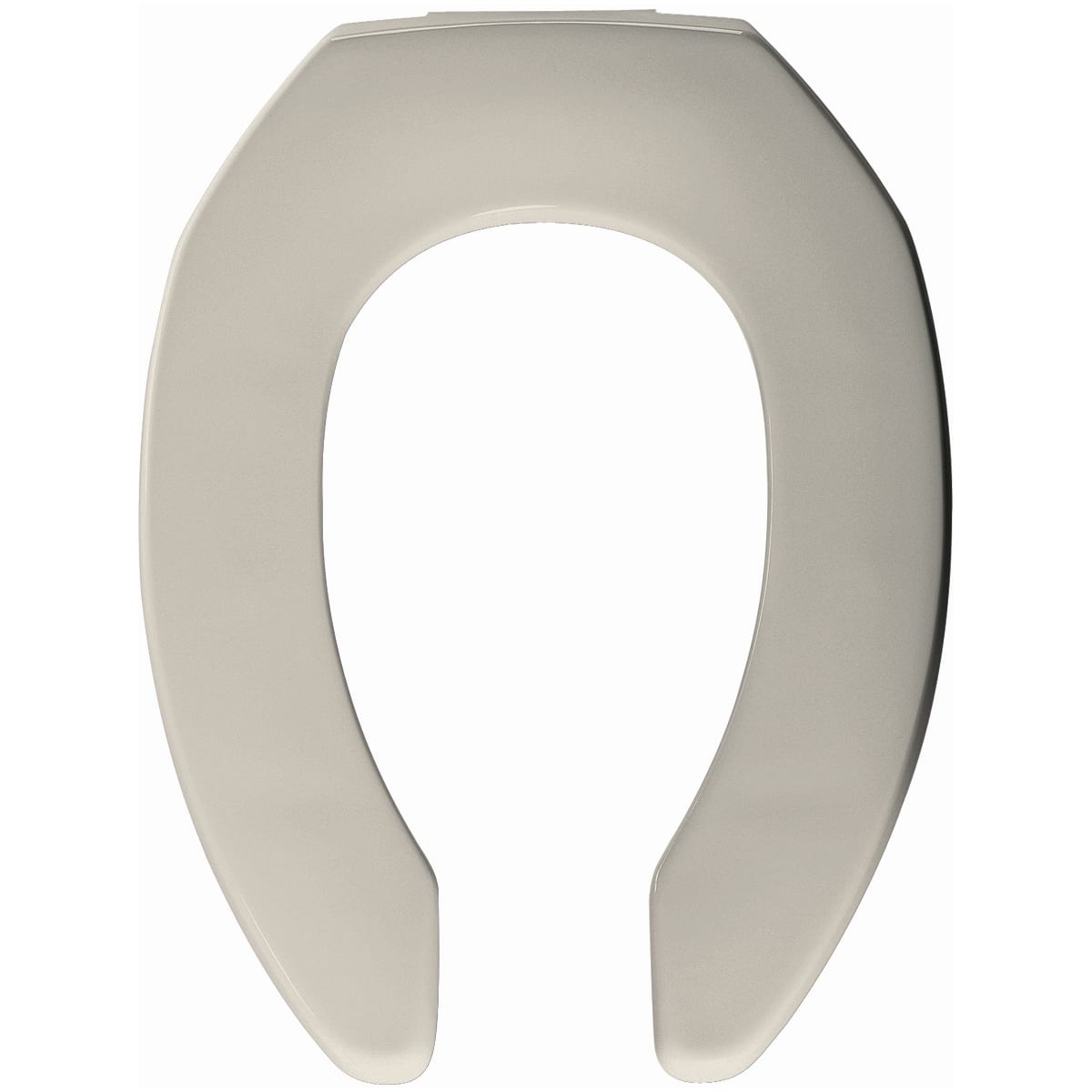 Bemis 2155SSCT 346 Elongated Bowl Open Front Toilet Seat