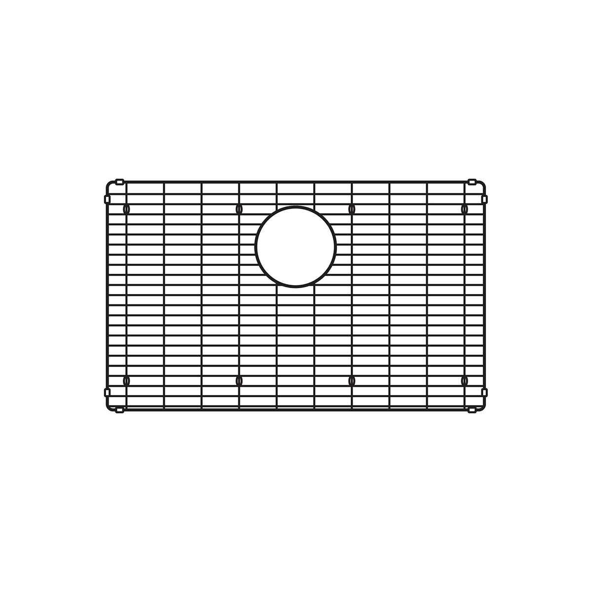 Blanco sink protector store rack