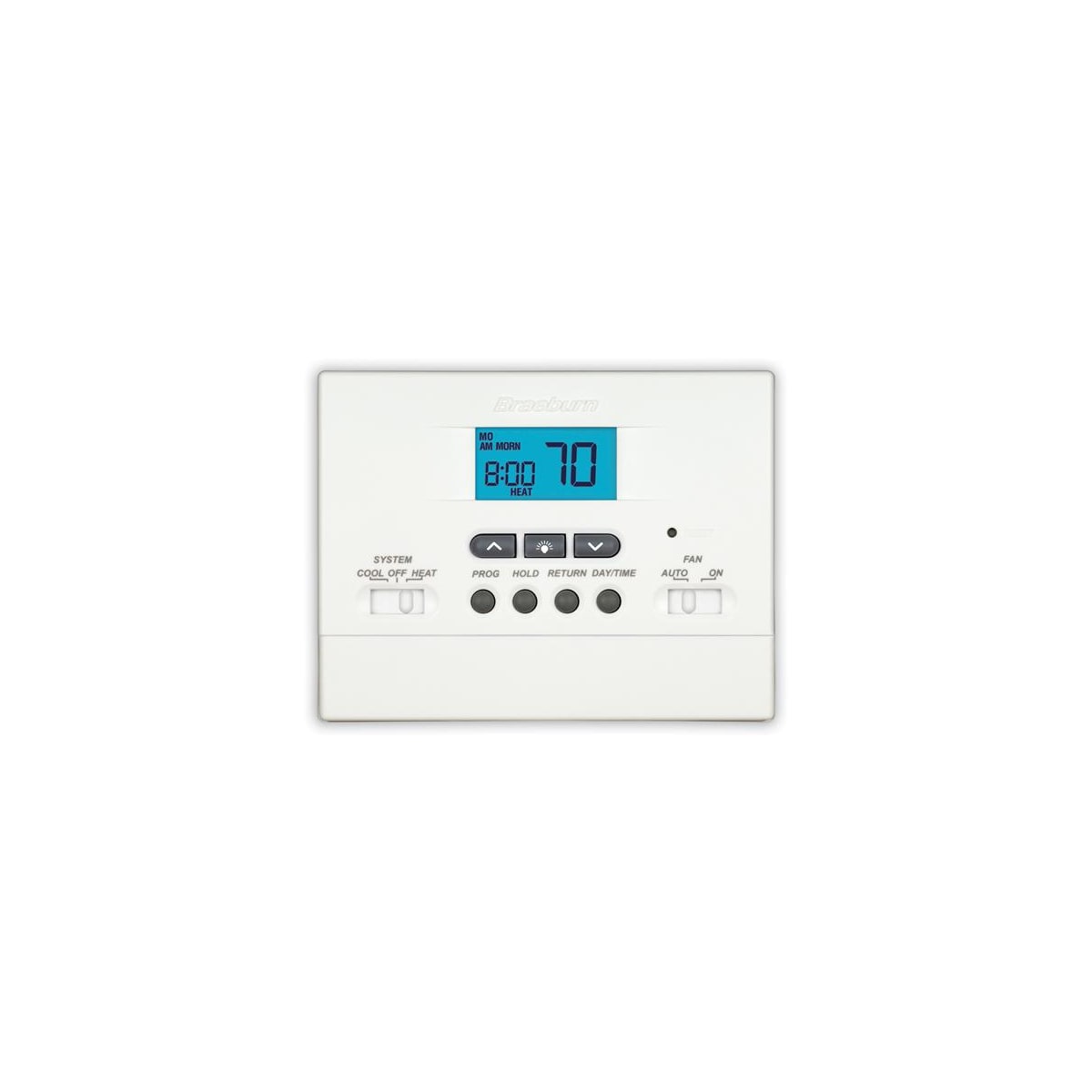 Braeburn BRA2000NC Digital 5/2 Programmable Thermostat with Energy