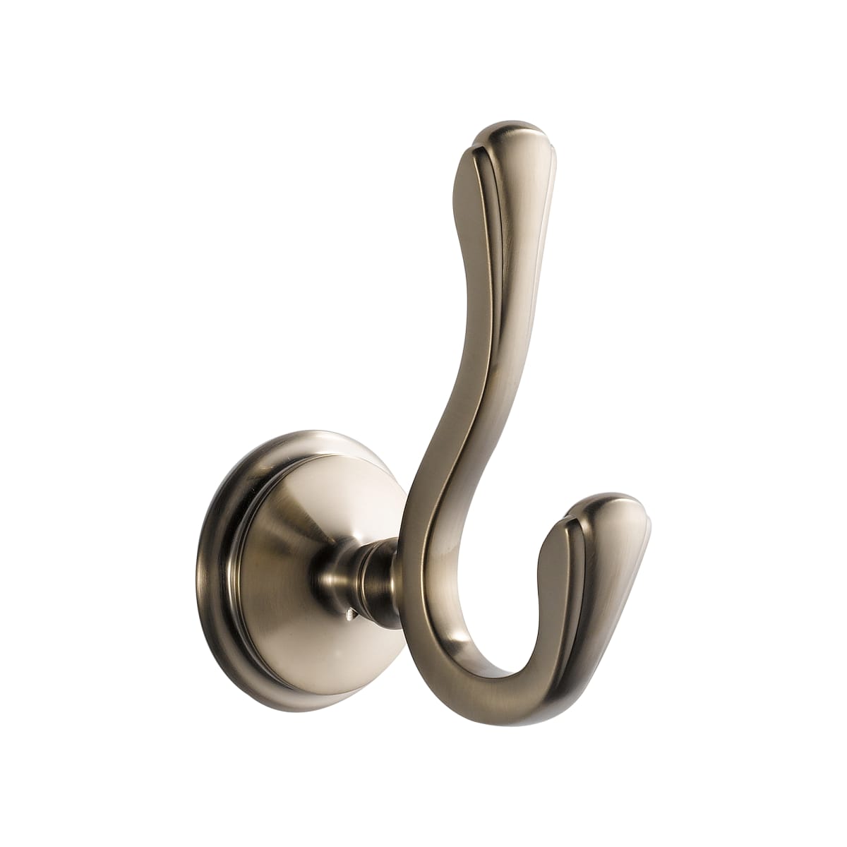Brizo 69535-BN, Brizo 69535-BN Traditional Double Robe Hook In Brushed  Nickel