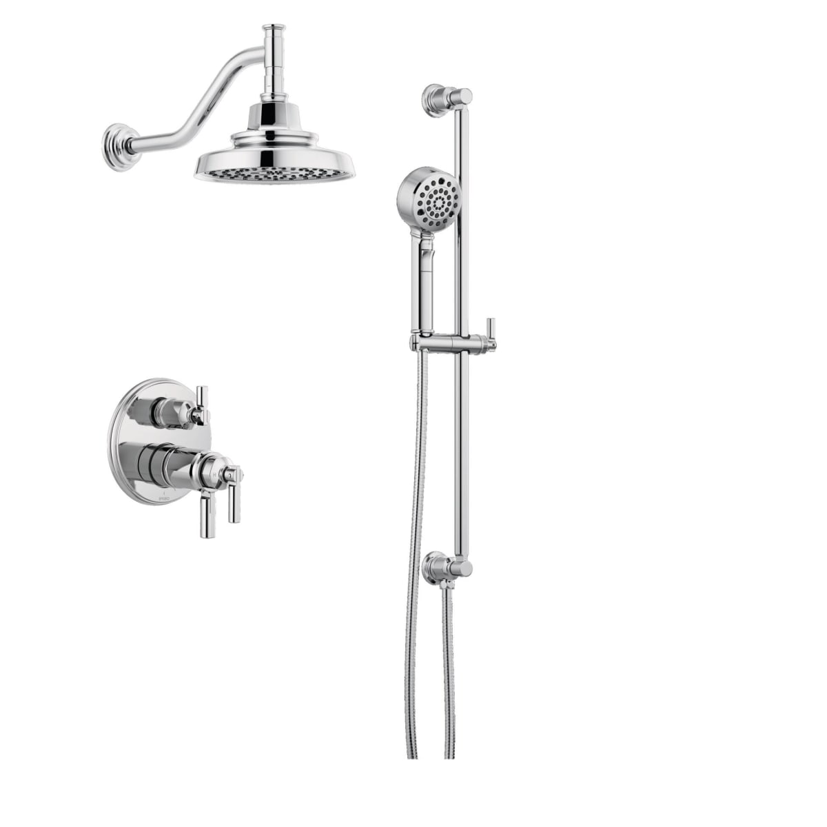 Brizo BSSInvariT7557602PC Invari Thermostatic Shower