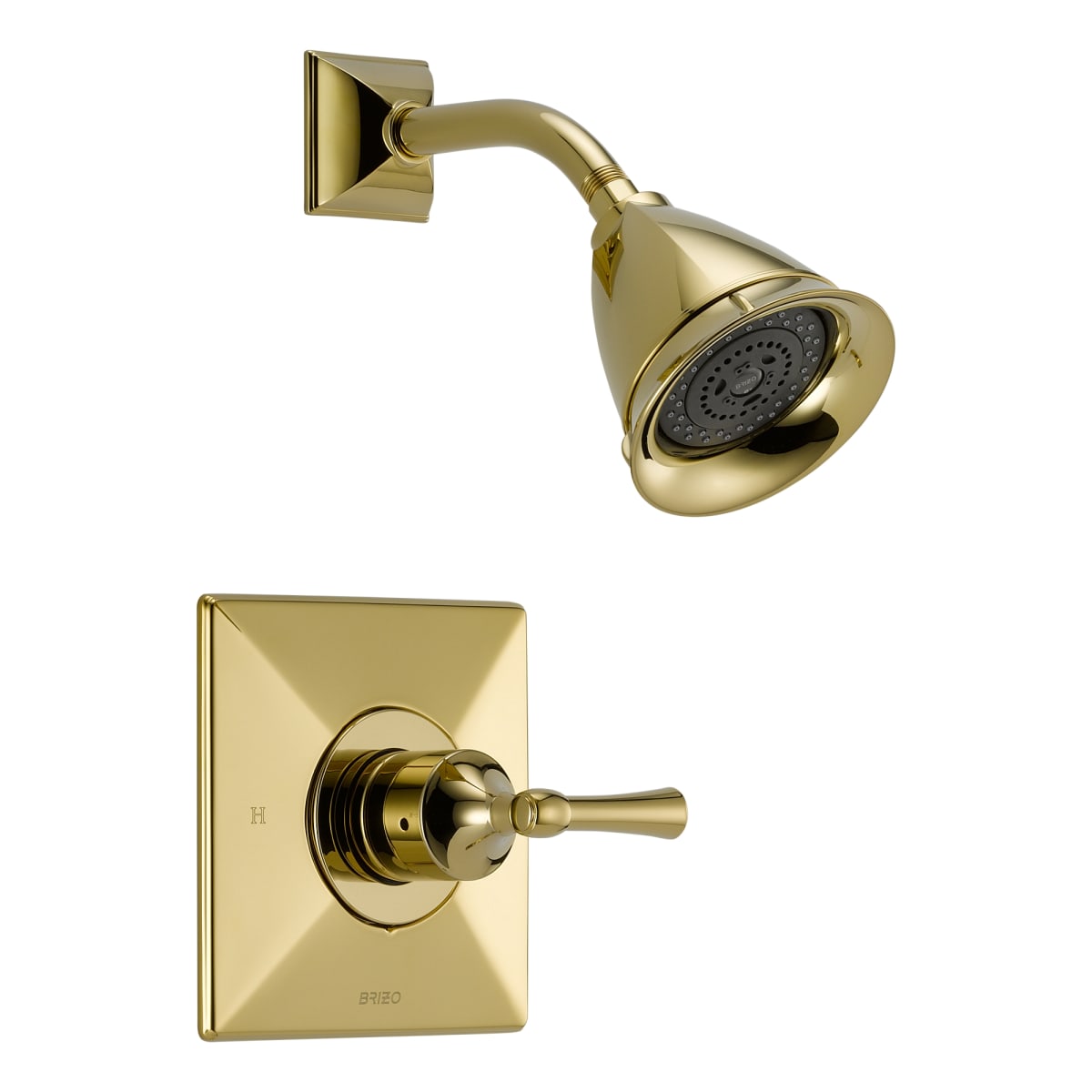 Brizo T60P240BB Shower Valve Trim Single Handle Pressure