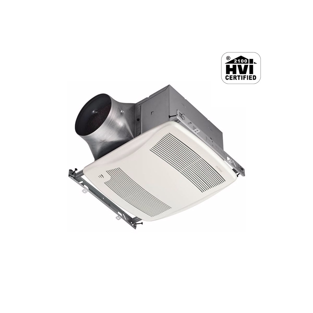 Humidity sensing top bathroom fan