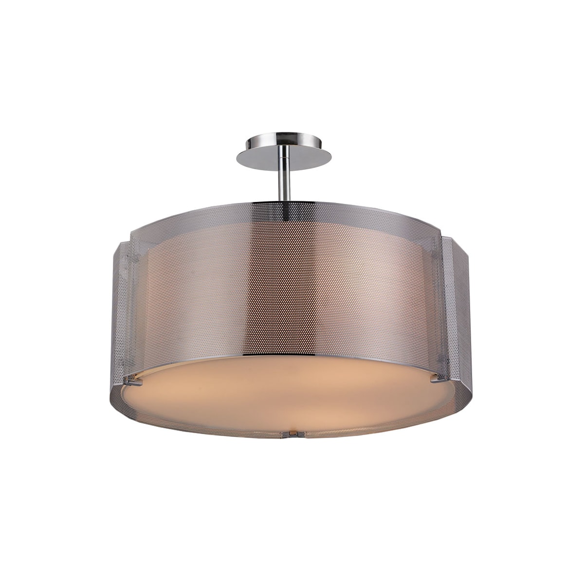 Bromi Design B3902 Lynch 3 Light SemiFlush Ceiling