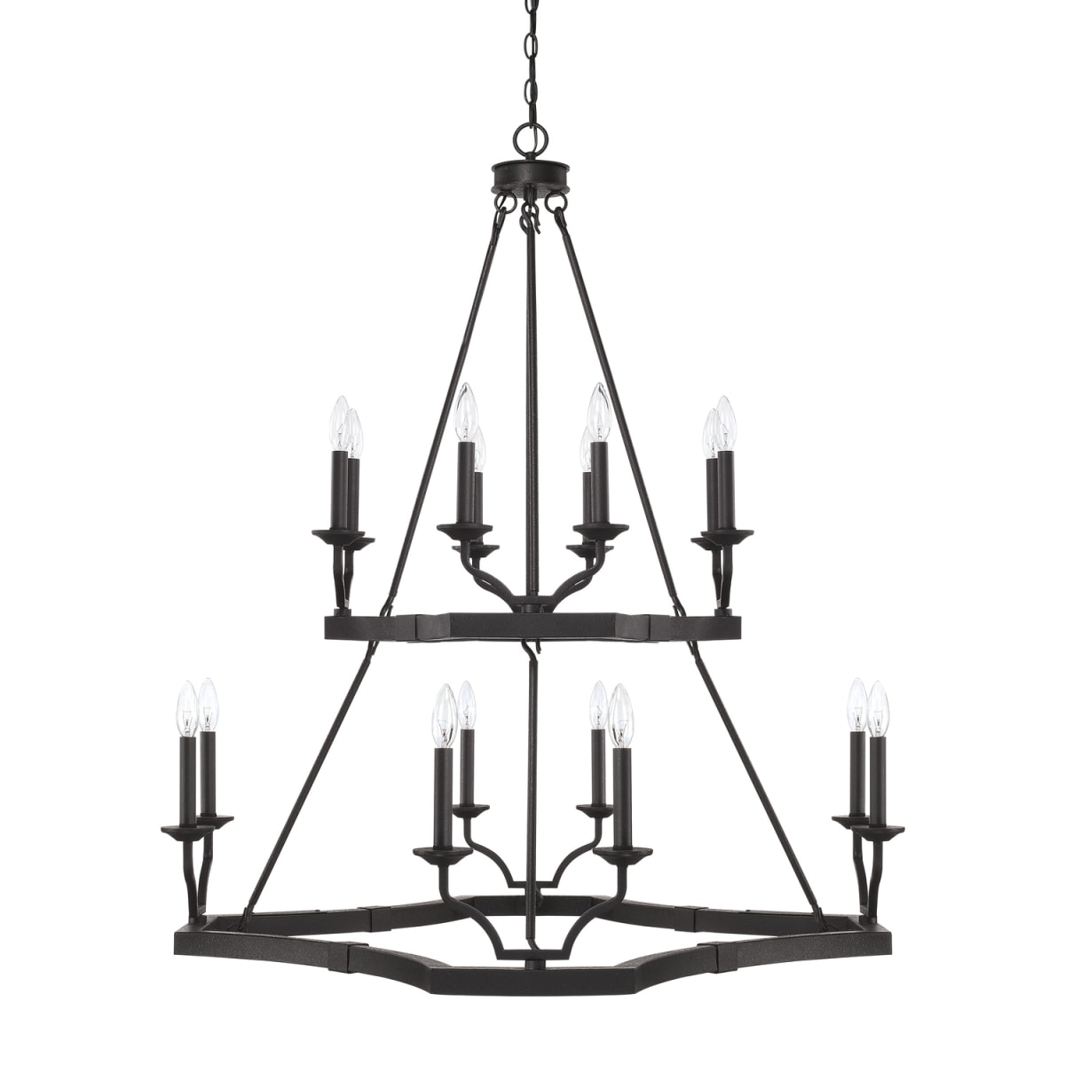 Capital Lighting 419801BI Ravenwood 16 Light 39" Wide