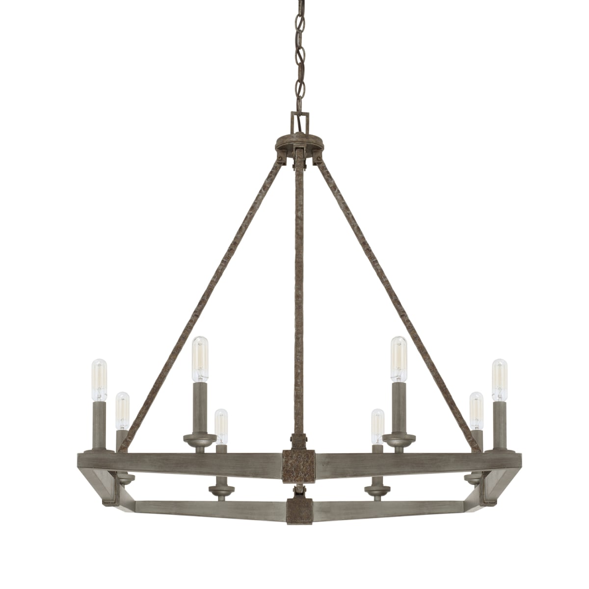 【L'Appartement】 HAVEL STUDIO HIGH GAUGE Ellisse Square Pendant Chandelier | Hammerton Studio