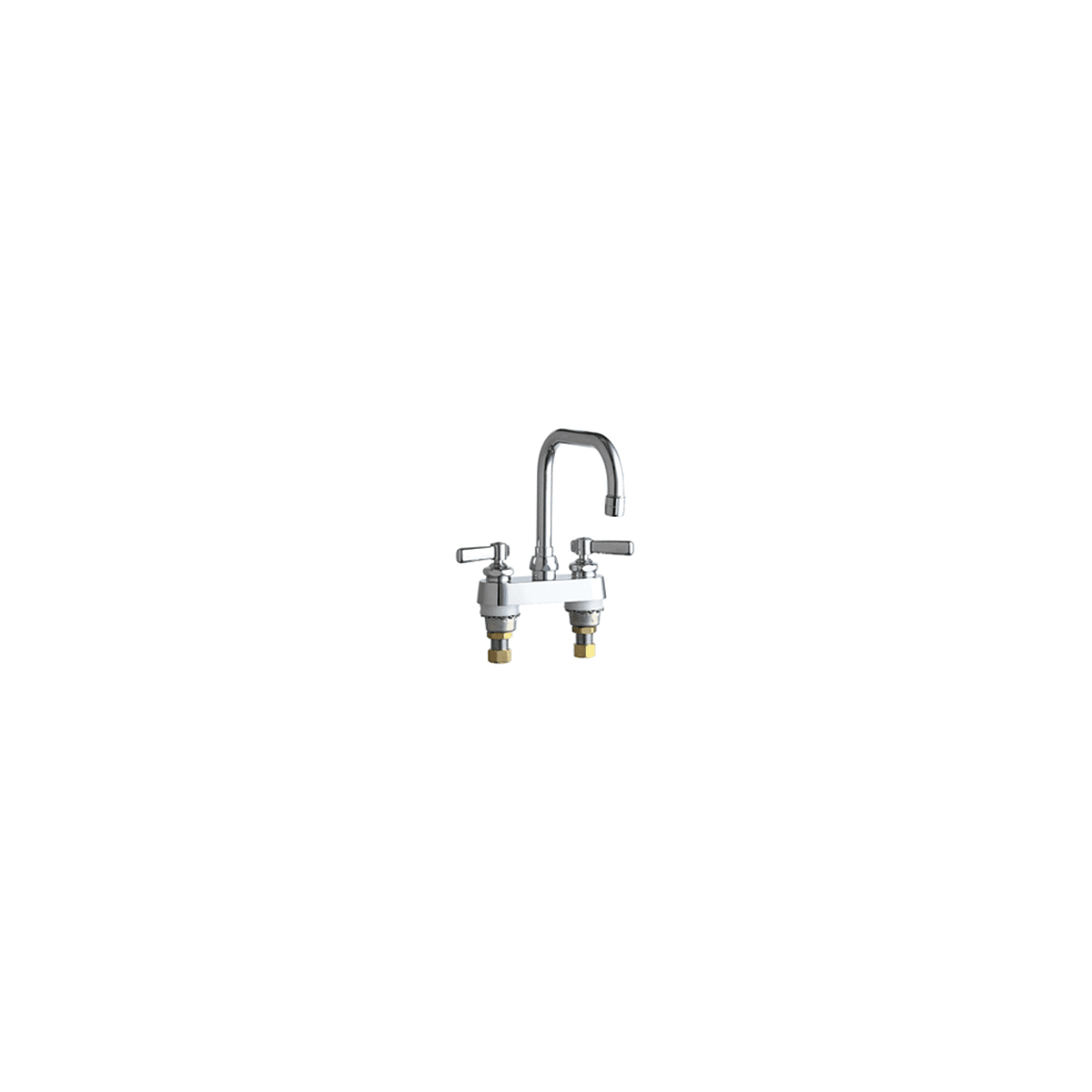 Chicago Faucets 526E3ABCP Commercial Grade Centerset