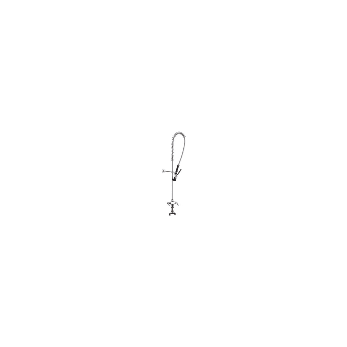 Chicago Faucets 919-LETLAB Deck Mounted Coil Pre-Rinse