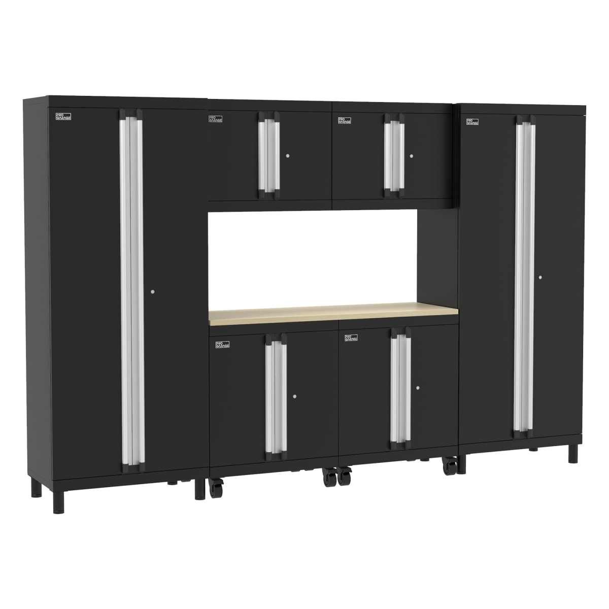 ClosetMaid 1085240 ProGarage 7 Piece Steel Storage Cabinet Build