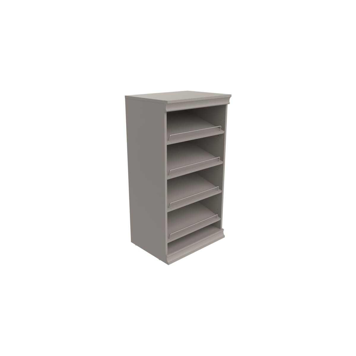 Closetmaid 2846 shelftrack ventilated wire shoe shelf kit clearance