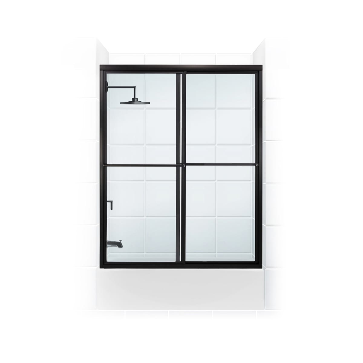 Coastal Shower Doors 1554.58OC Newport Series 54" x 58"