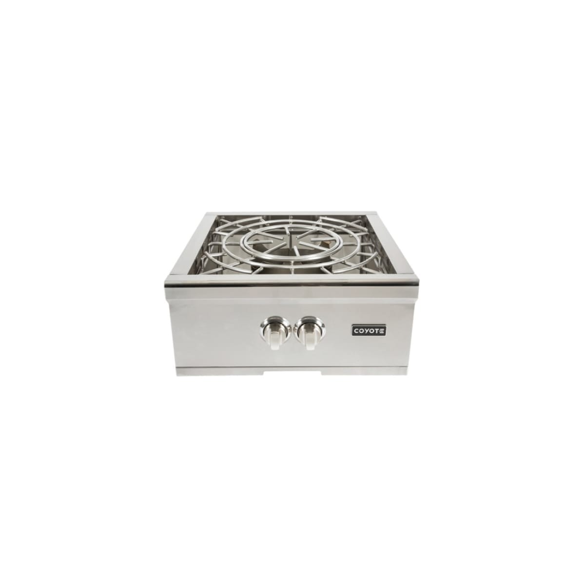 Coyote Outdoor Power Natural Gas Burner in Stainless Steel