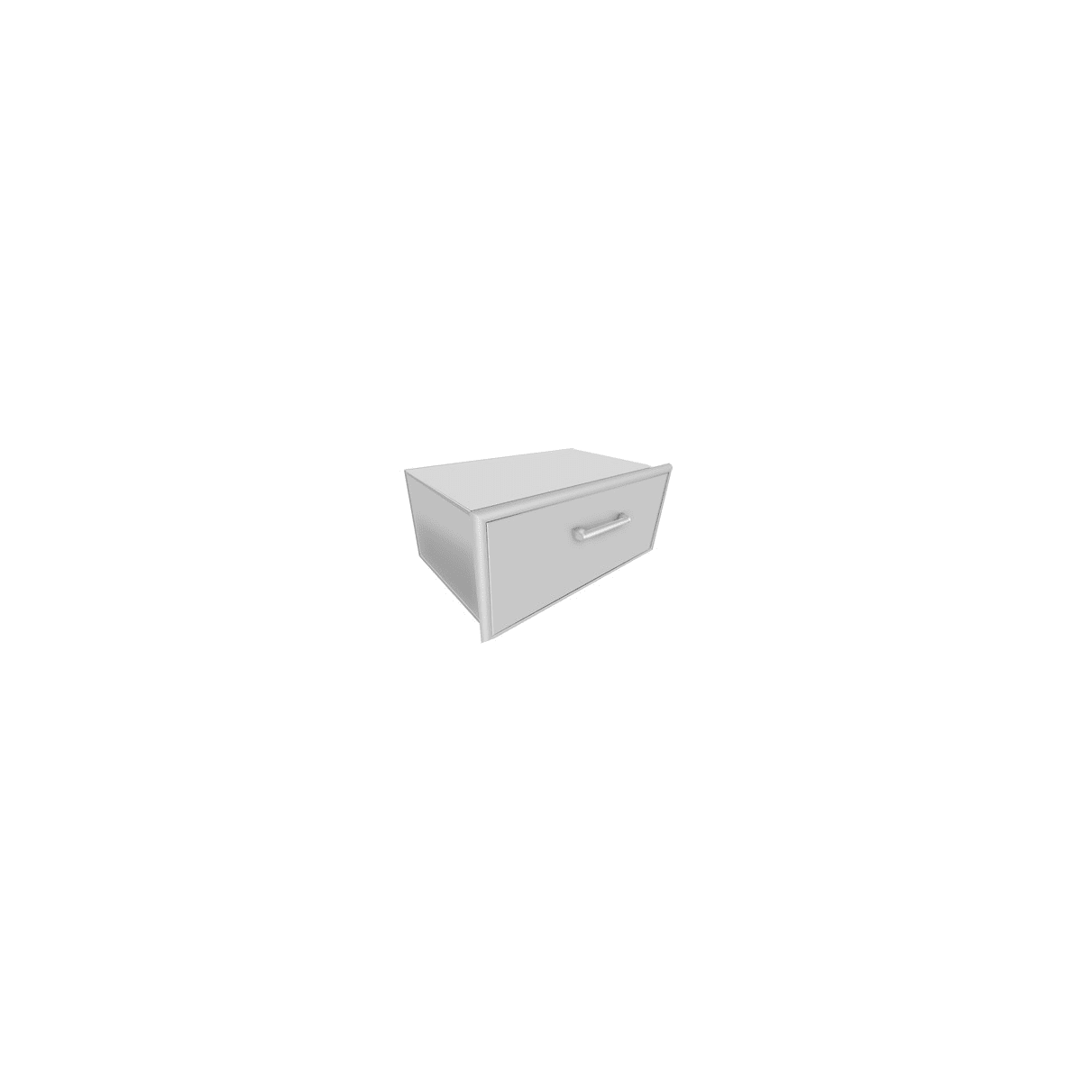Coyote CSSD 321/2 Inch Wide Single Storage Drawer