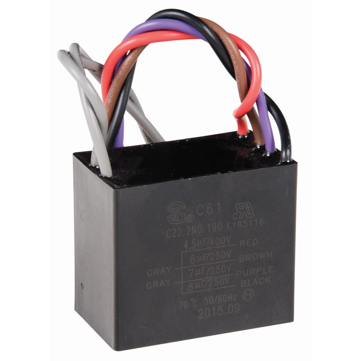 Craftmade 45678UF Quadruple Capacitor for Craftmade | Build.com