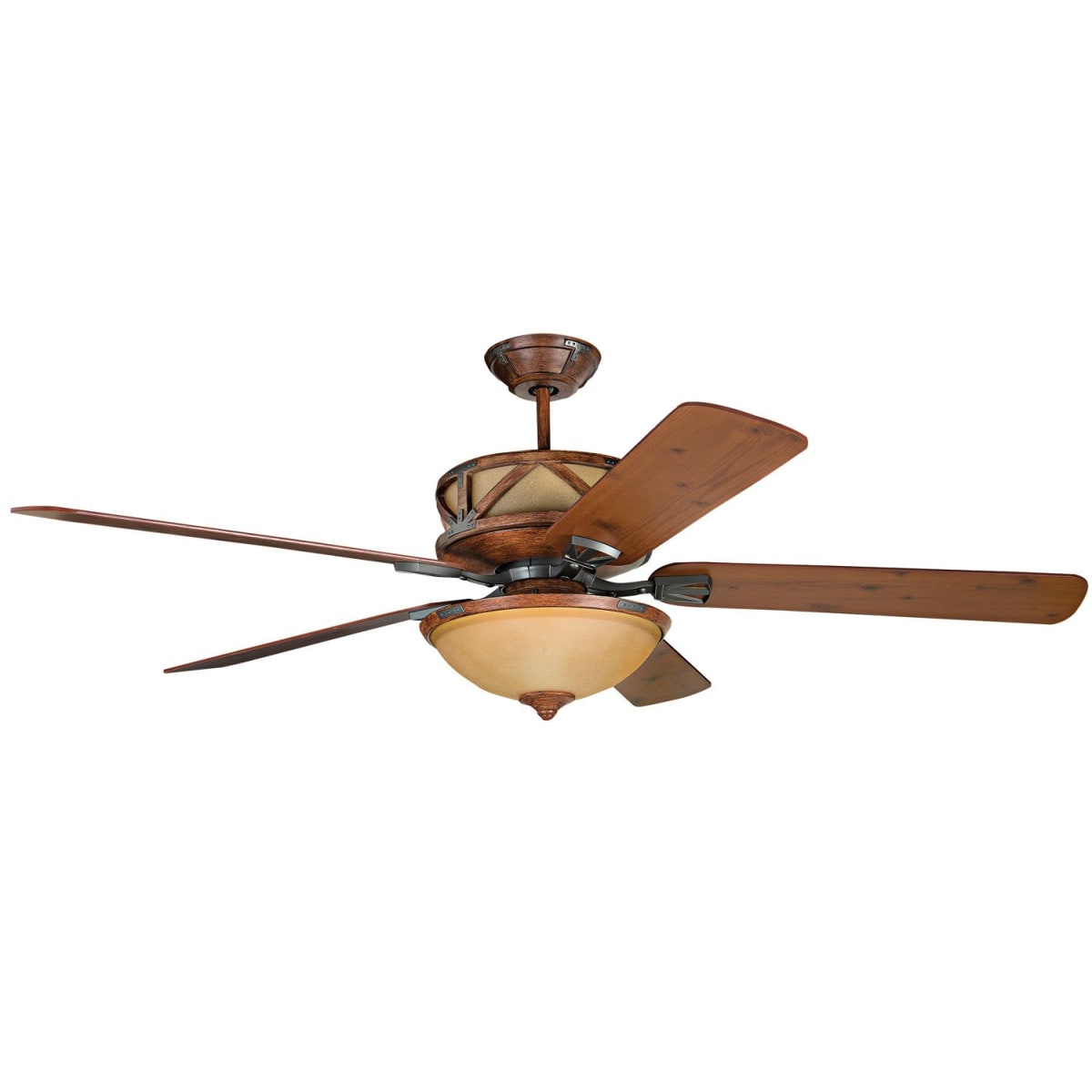 Miramar 60 in. Brushed Nickel Ceiling Fan Replacement Light Adaptor Miramar 60 in. Brushed Nickel Ceiling Fan Replacement Light Adaptor