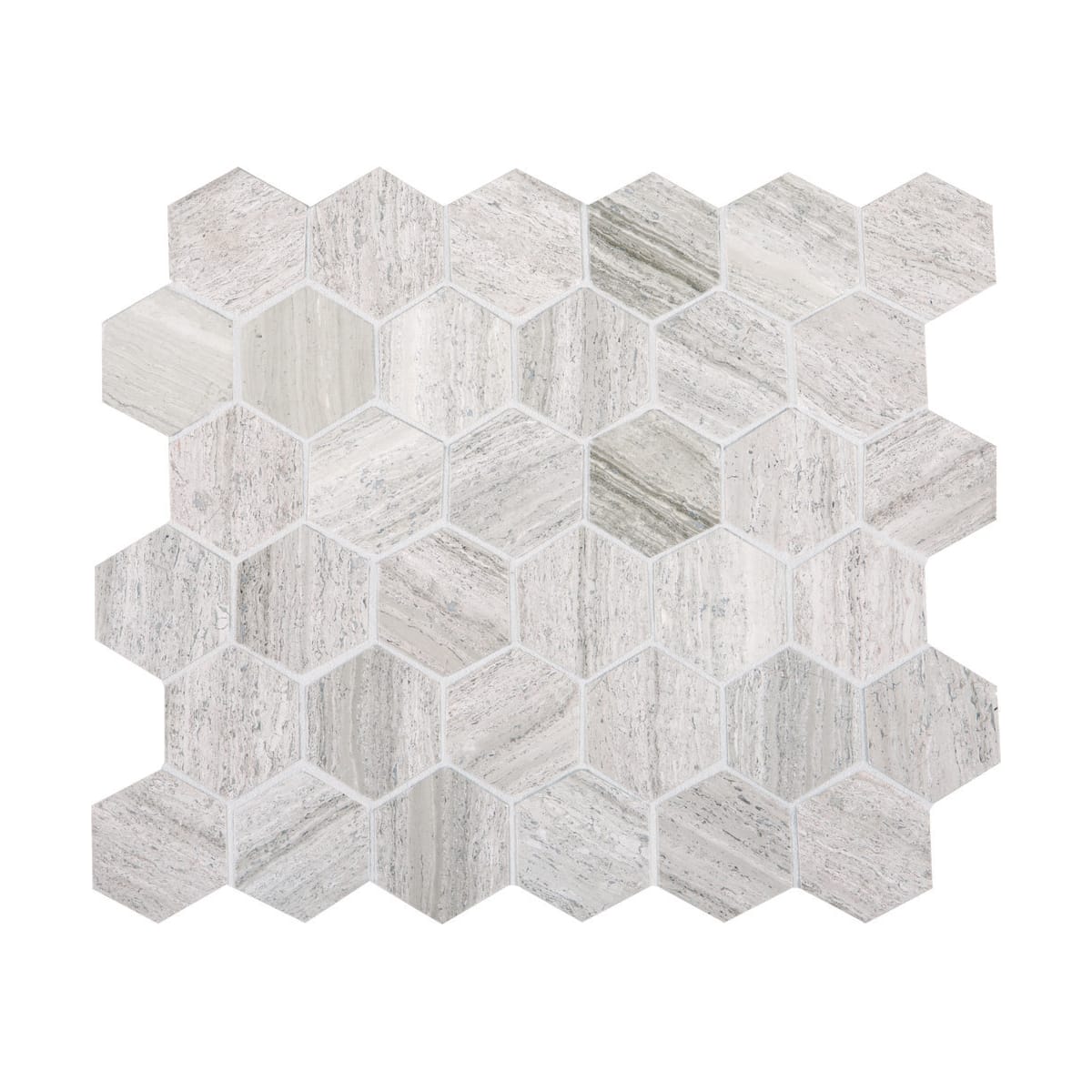Daltile L1912HEXMS1U Limestone Collection 2" x