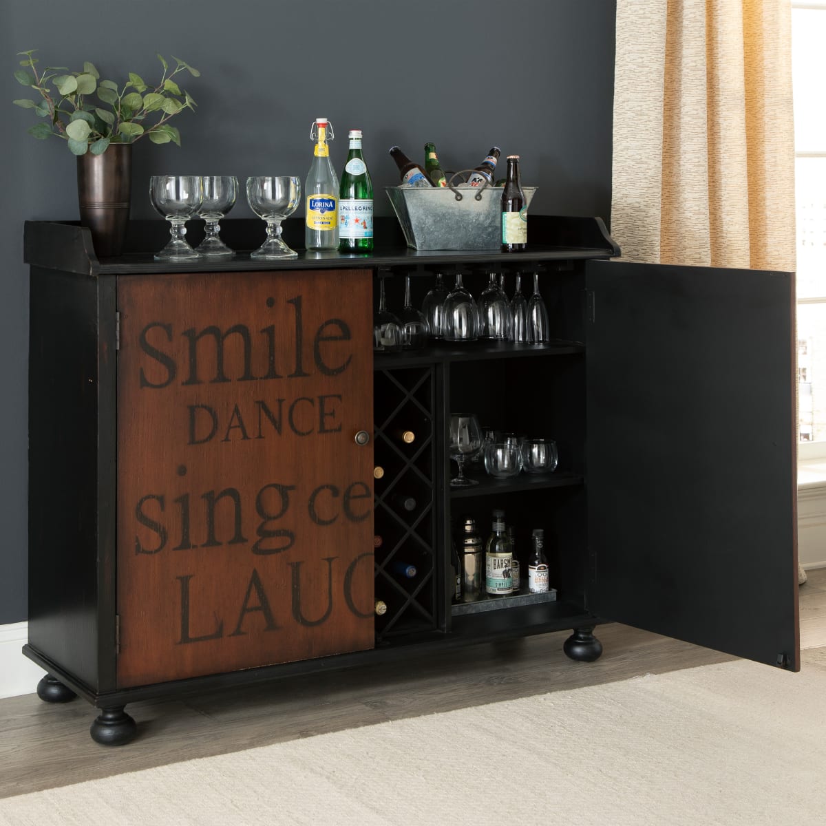 Crosshatch wine 2025 rack