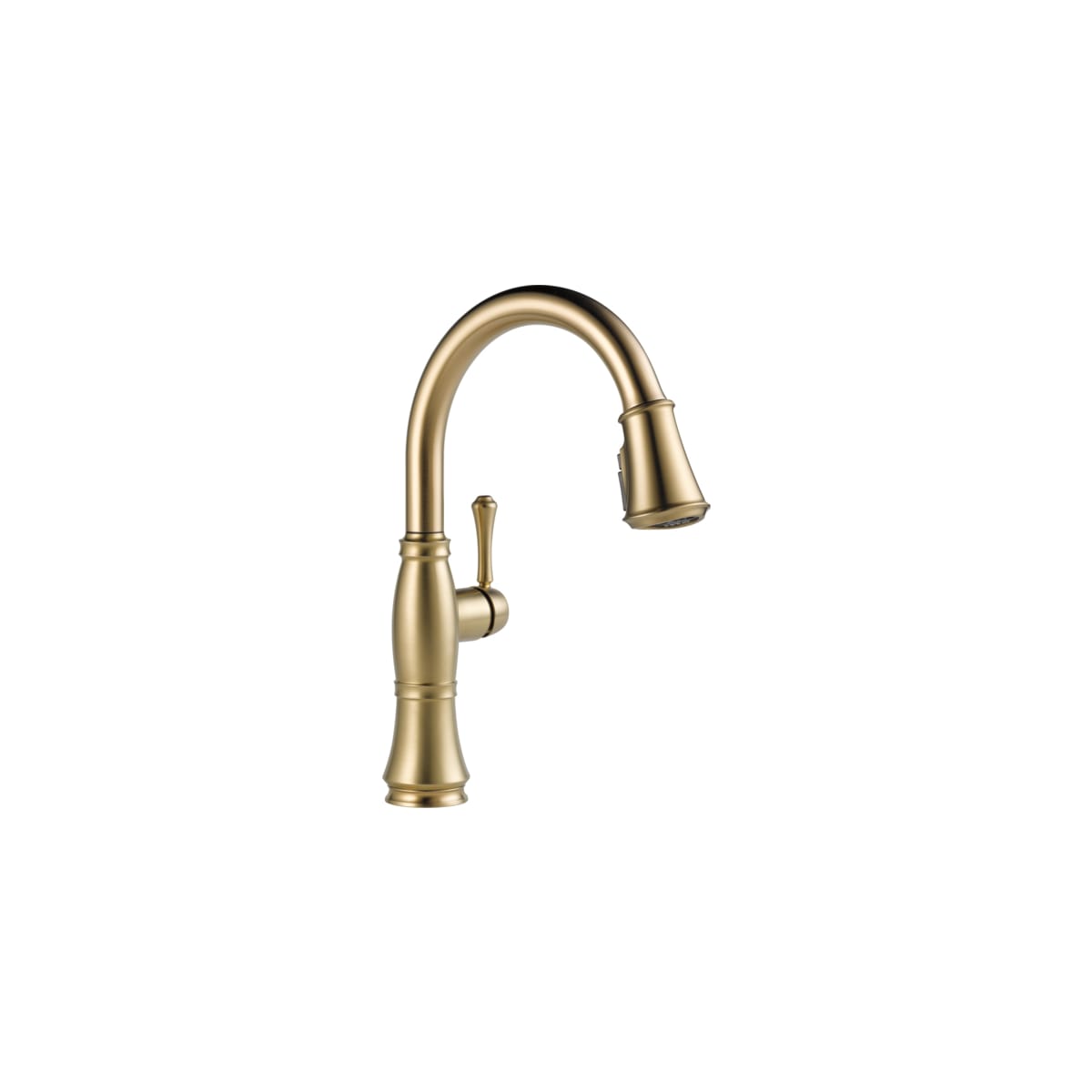 Delta 9197-CZ-PR-DST Cassidy Pull-Down Kitchen Faucet with