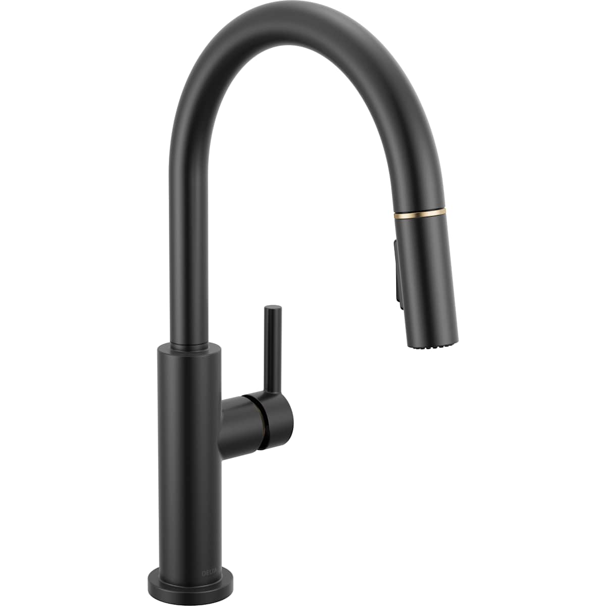 Delta 19867LF-GZ Nicoli 1.8 GPM Single Hole Pull Down Kitchen