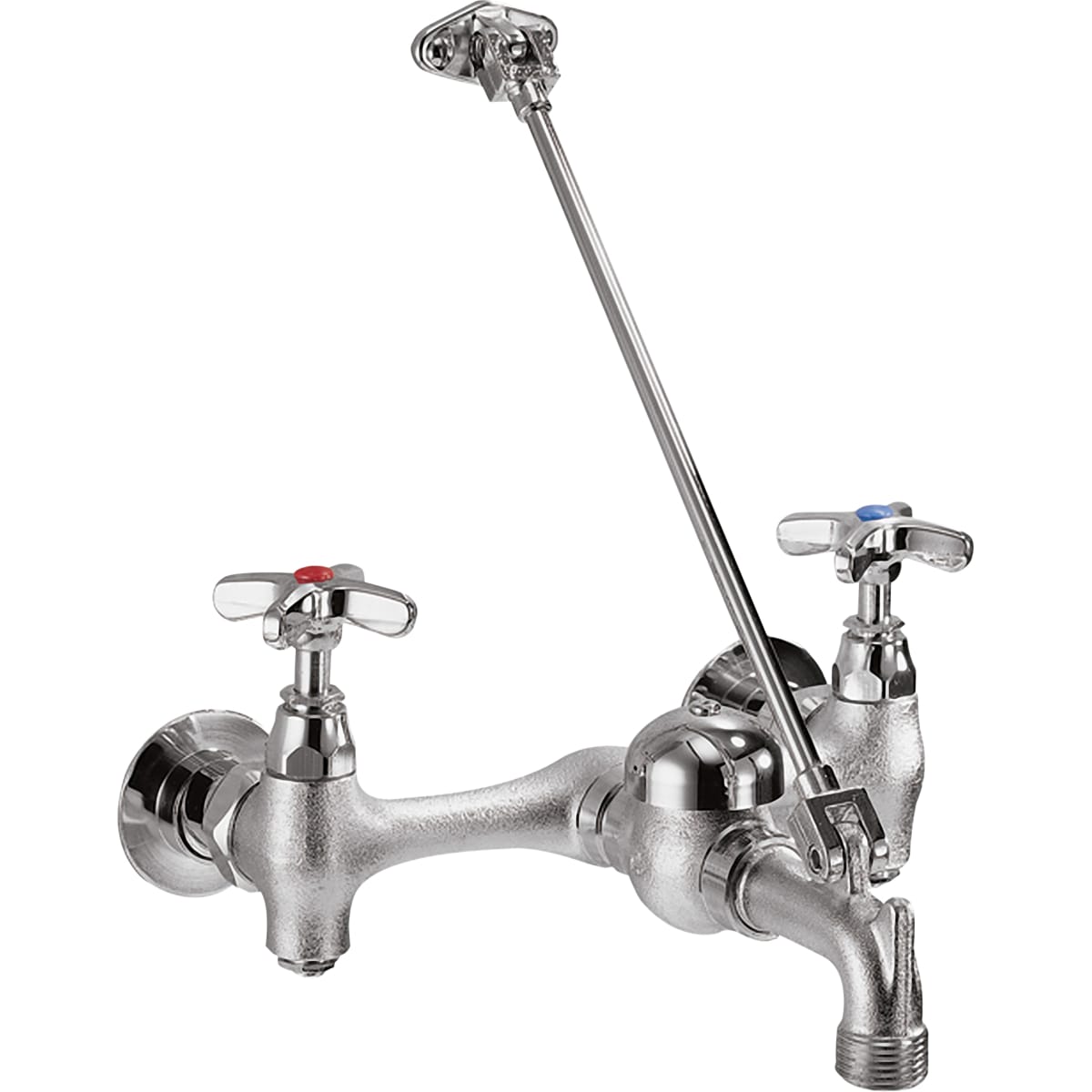 Delta 28T9 Double Handle Wallmount Faucet with Cross