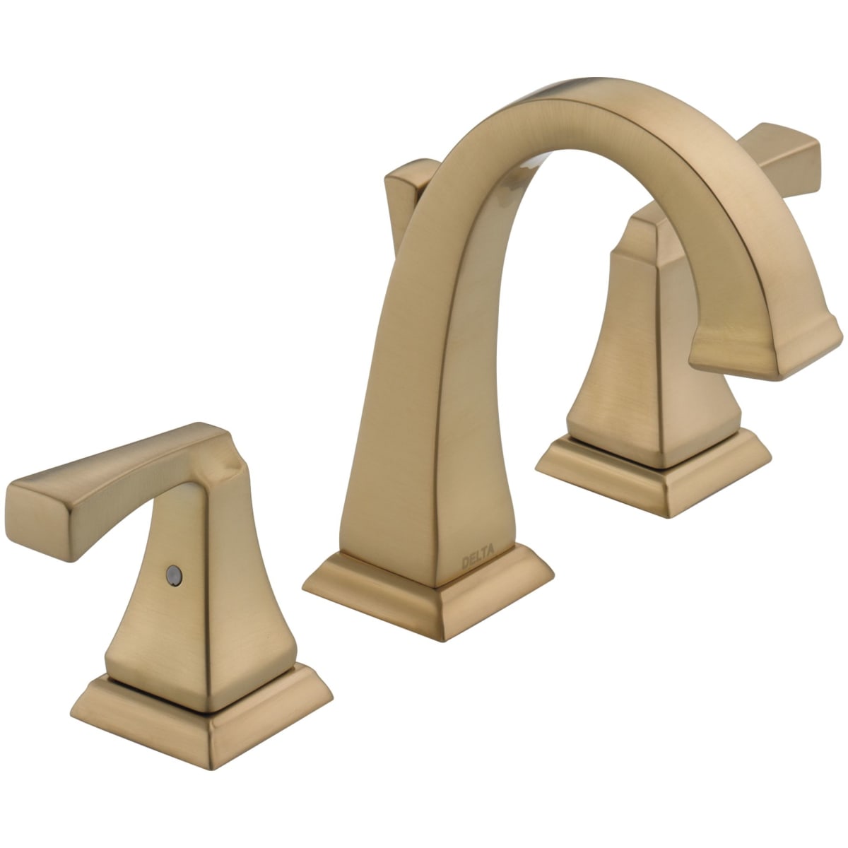 3538CZMPUDST by Delta Faucet Company - Champagne Bronze Two Handle  Widespread Bathroom Faucet