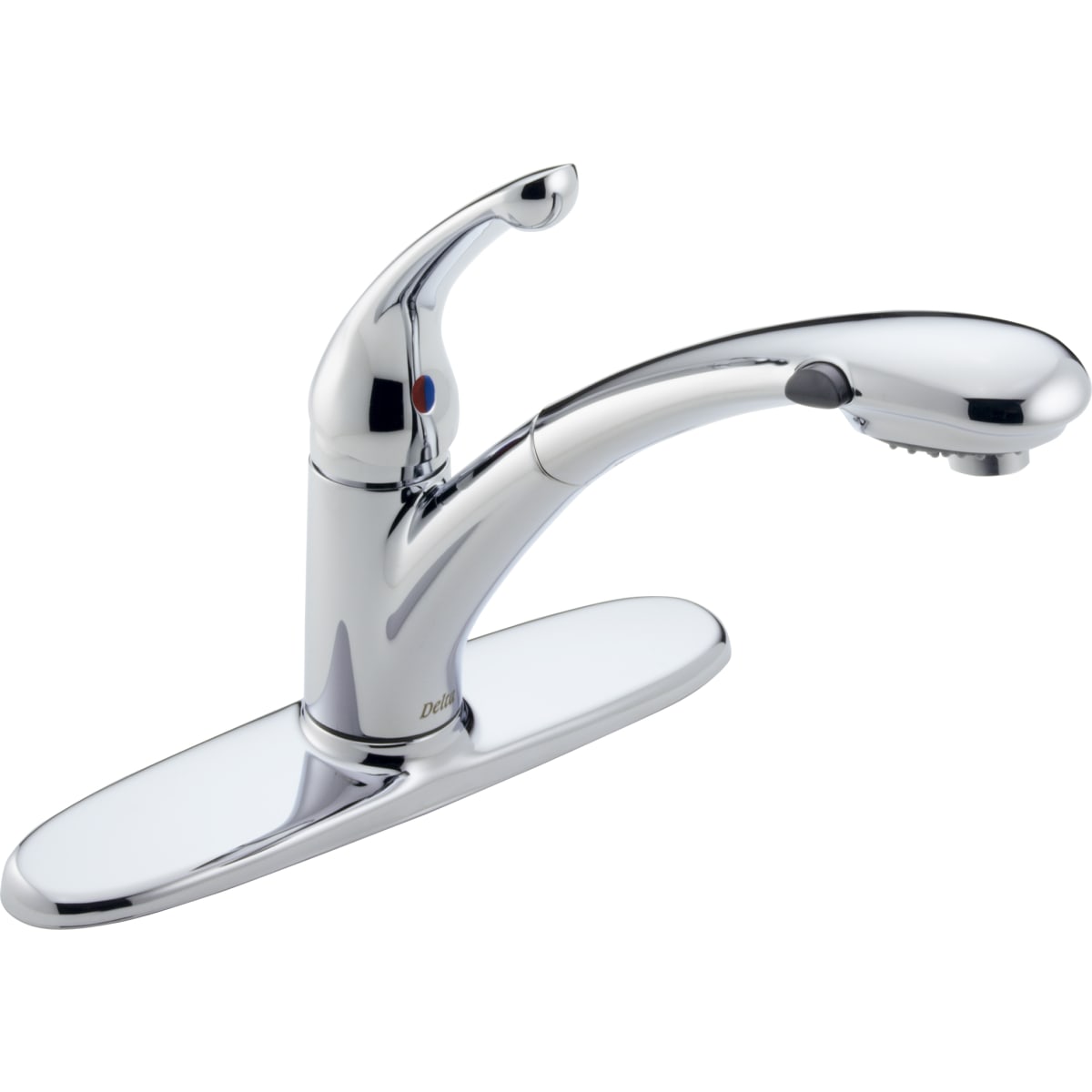 Delta 470-WE-DST Signature Pull-Out Kitchen Faucet Water