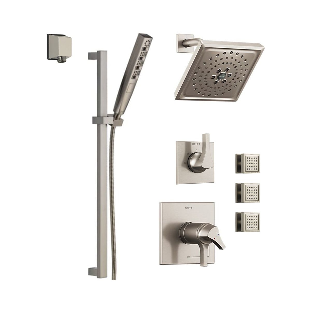 Delta DSS-Zura-17T03-SS TempAssure 17T Series Thermostatic Shower