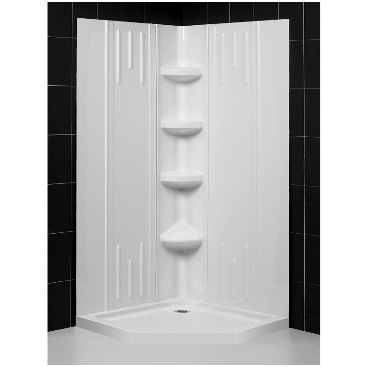 DreamLine DL6043C01 SlimLine 42" x 42" NeoAngle Shower
