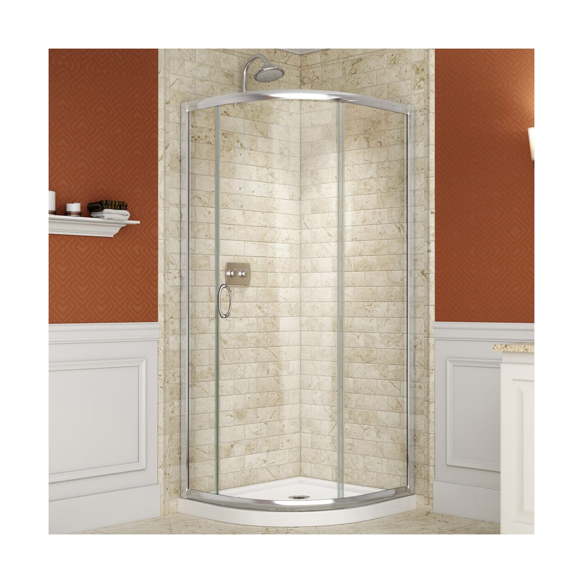DreamLine DL671101CL Solo Shower Installation Package