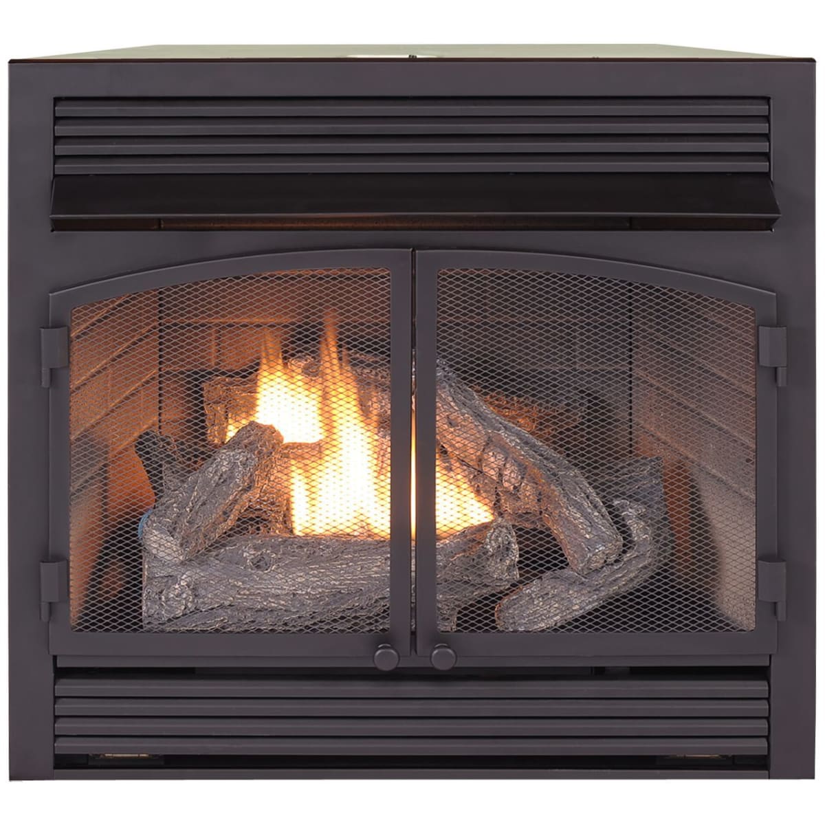 Duluth Forge FDF400T-ZC 32,000 BTU Vent Free Dual Fuel Fireplace