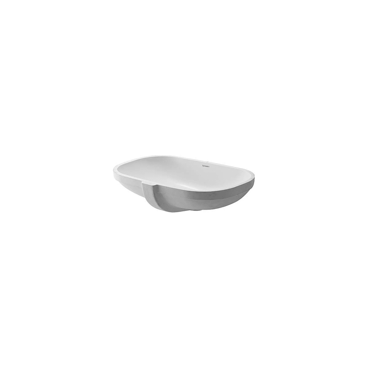 Duravit 0338490017 DCode 205/8" Oval Ceramic Undermount