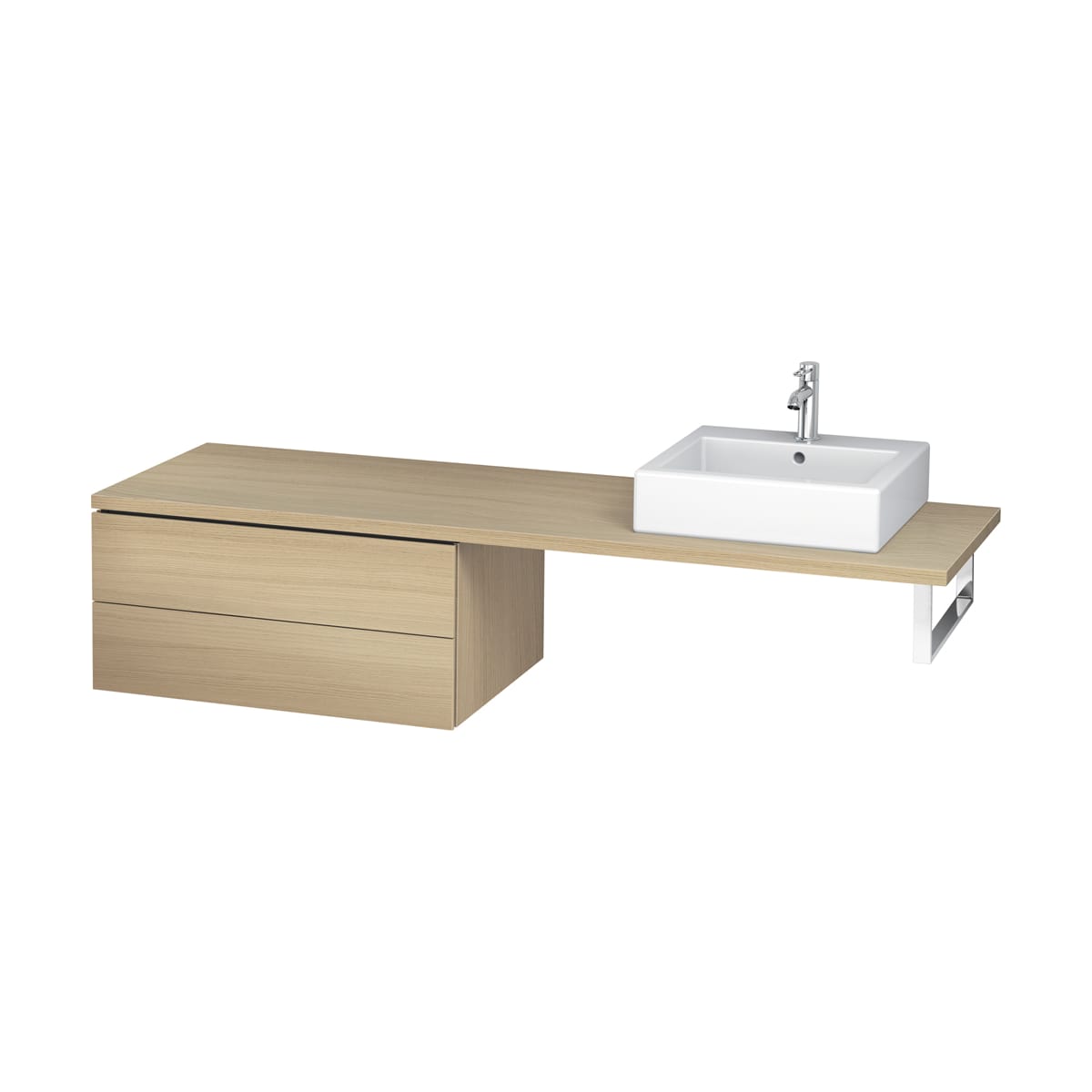 Duravit Lc687807171 L Cube 32 1 4 Wall, Wall Mounted Vanity Cabinet Only