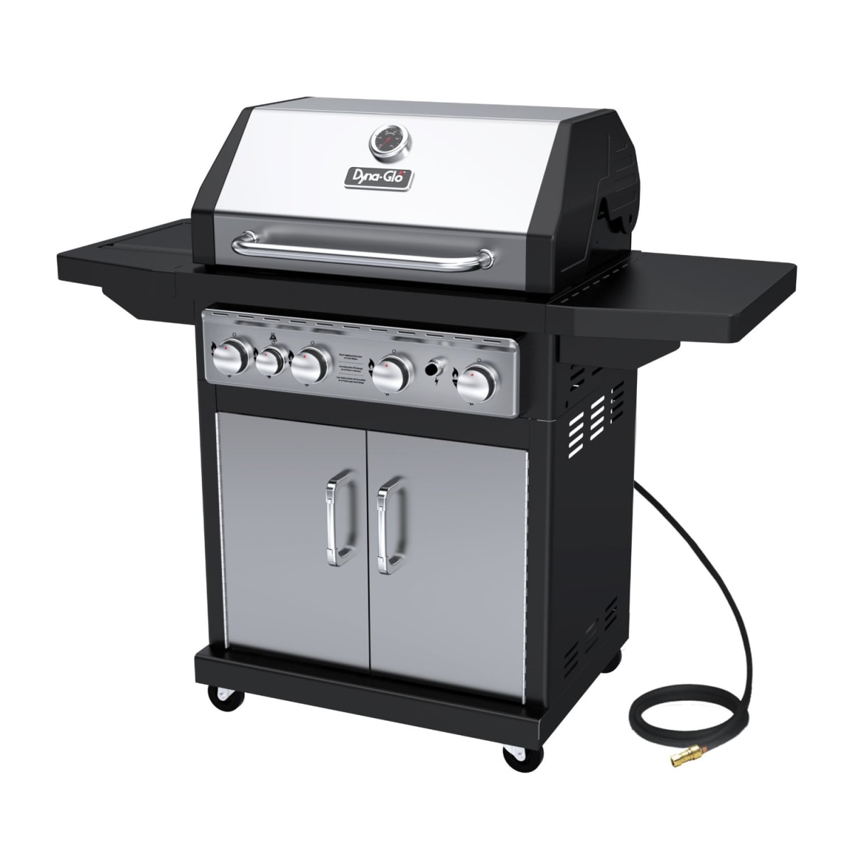 Dyna-Glo DGA480SSN-D 4-Burner 60,000 BTU Natural Gas Grill | Build.com