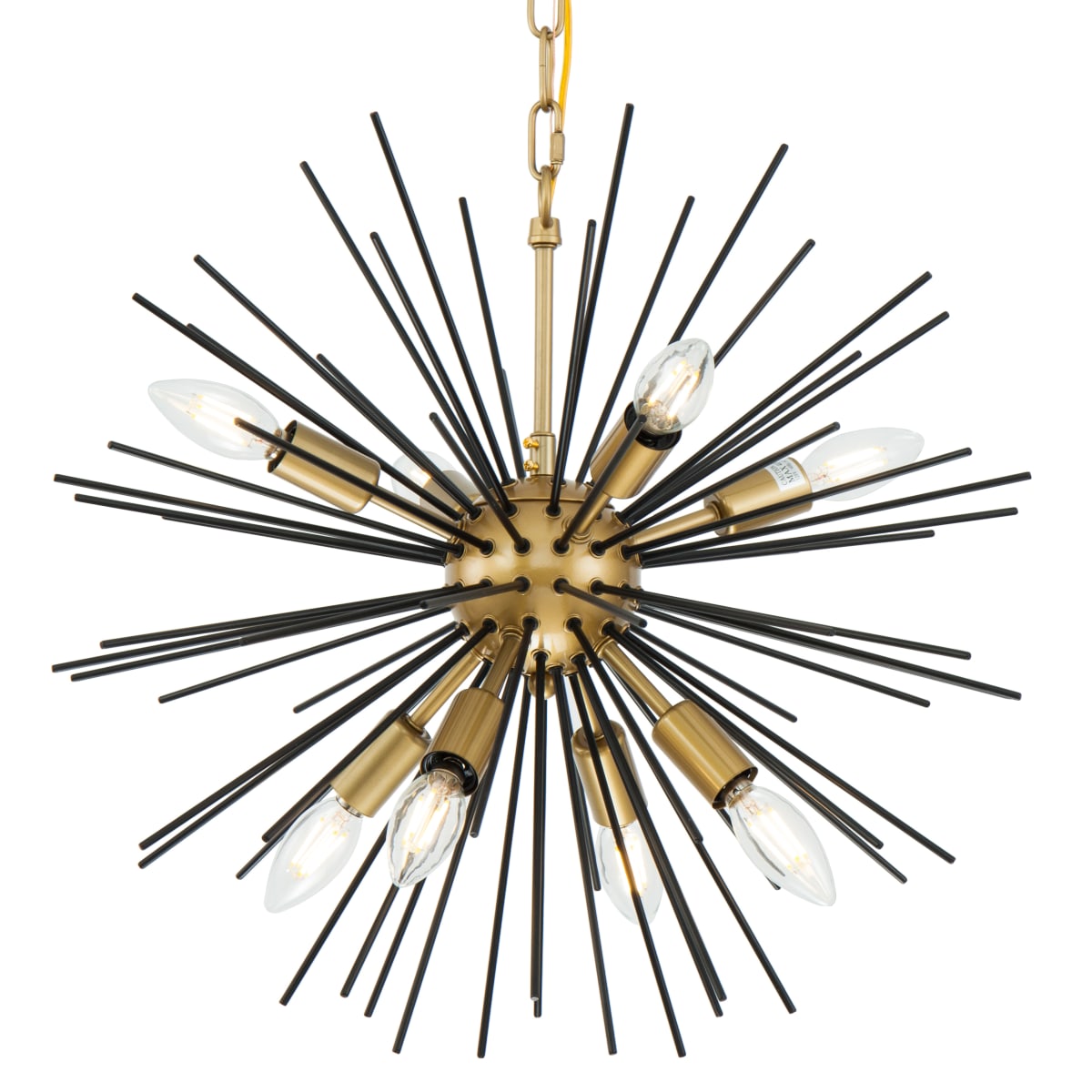 高品質 Elegant Lighting LD5035D20BK Timber 8 Light 20 ライト・ランタン