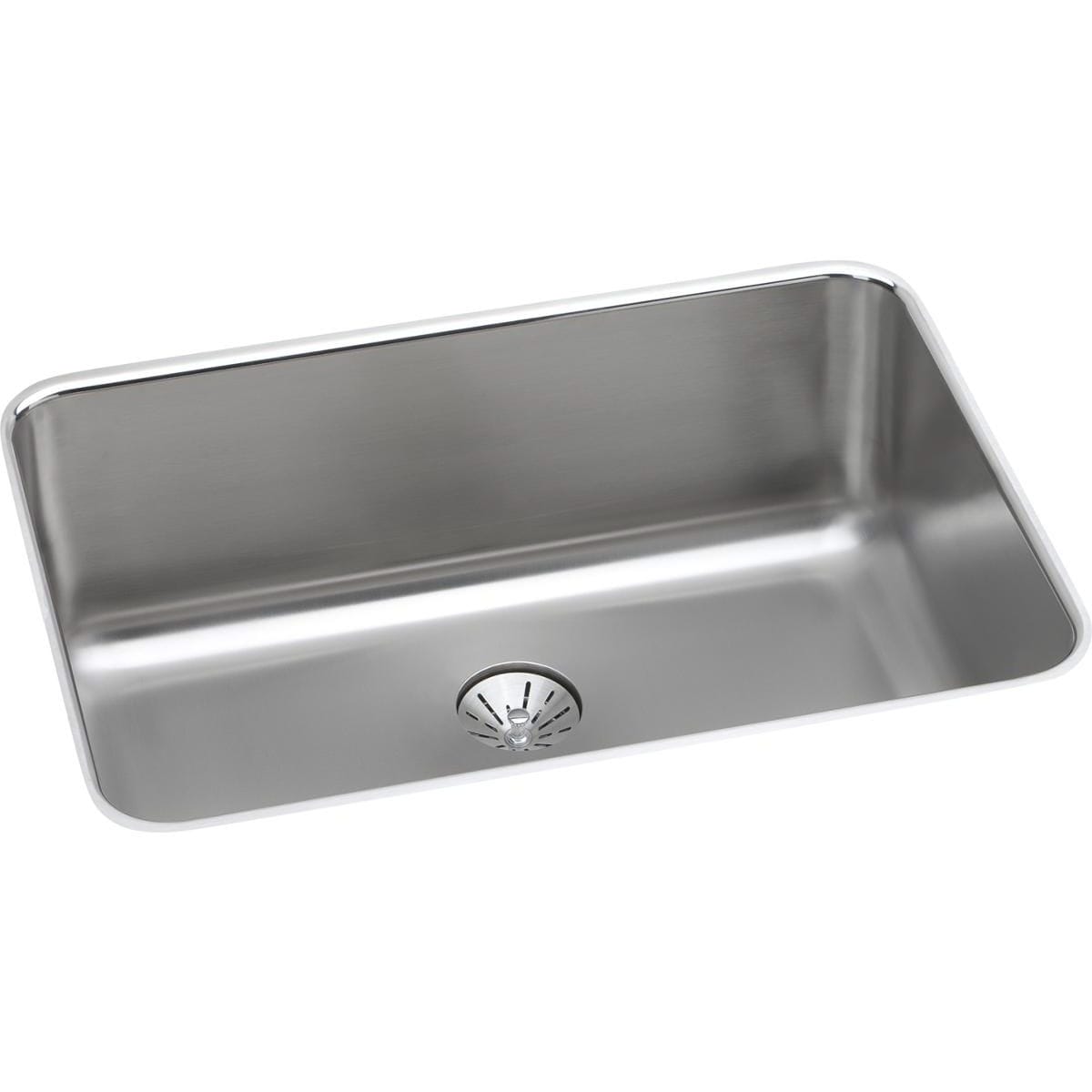 Elkay ELUH4221L Lustertone Stainless Steel Double Basin Undermount Kitchen Sink