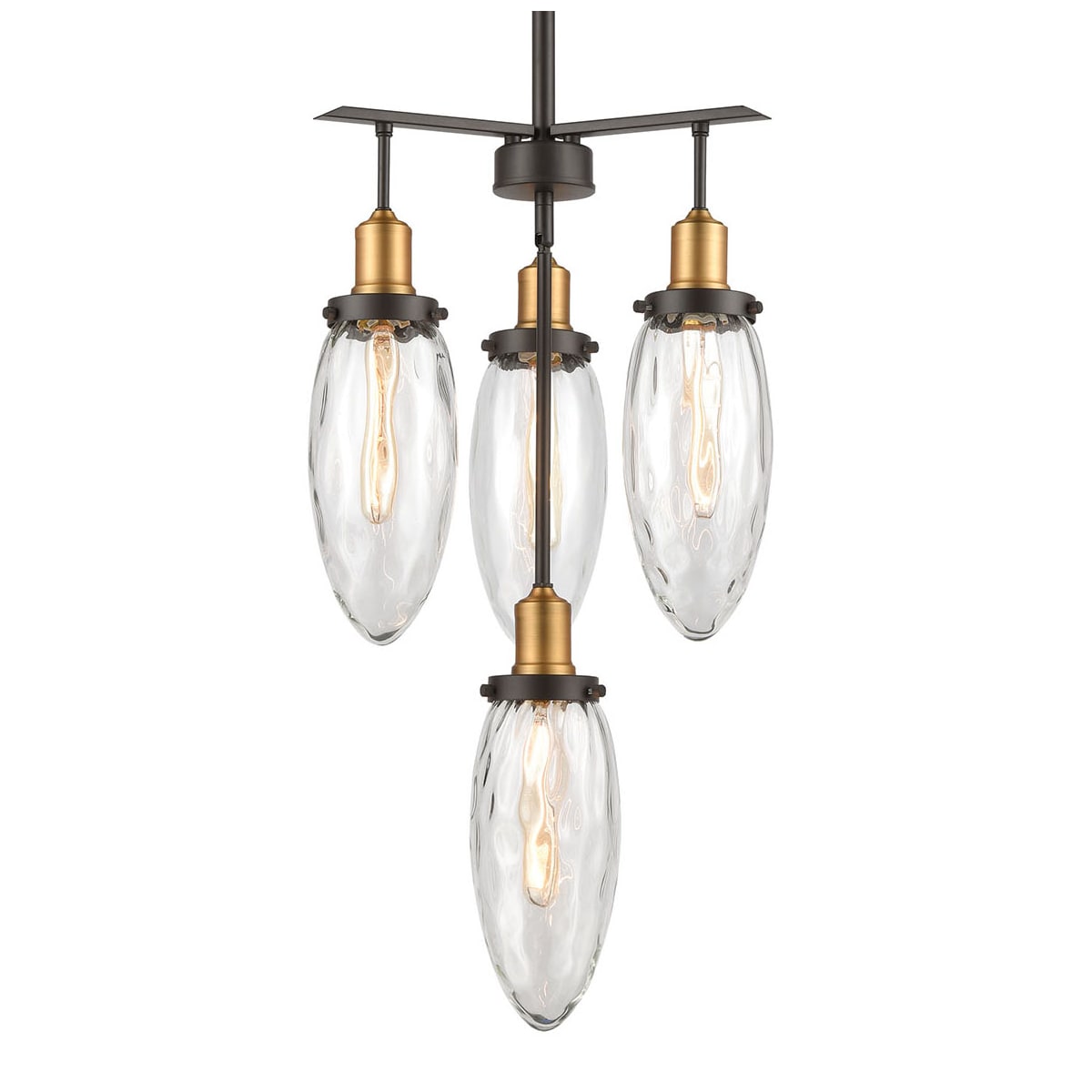 『1年保証』 Elk Lighting 16327/4 Shinzu 4 Light 16 その他