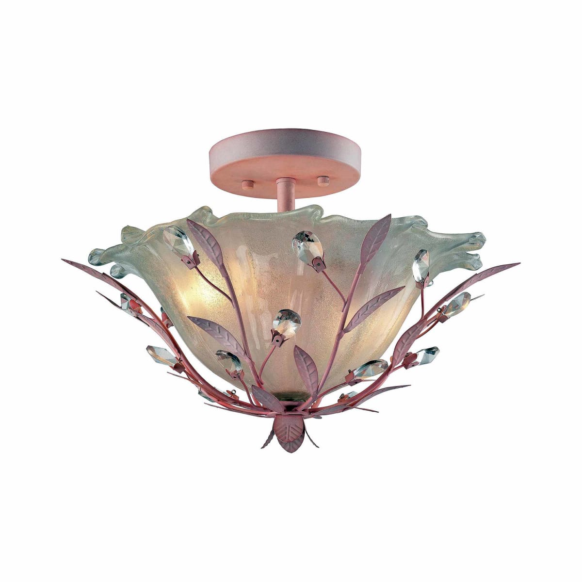【楽天最安値に挑戦】 Elk Ceiling Mount Flush Semi Light 2 18151/2 Lighting 砂利・石・枕木