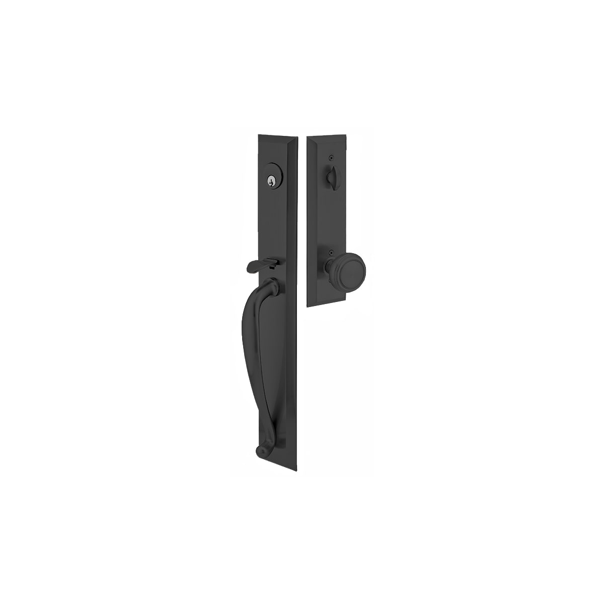 Emtek 4415US19 Jefferson Single Cylinder Keyed Entry