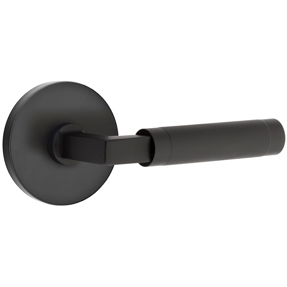 Emtek 505KNUS19 Knurled Reversible NonTurning TwoSided