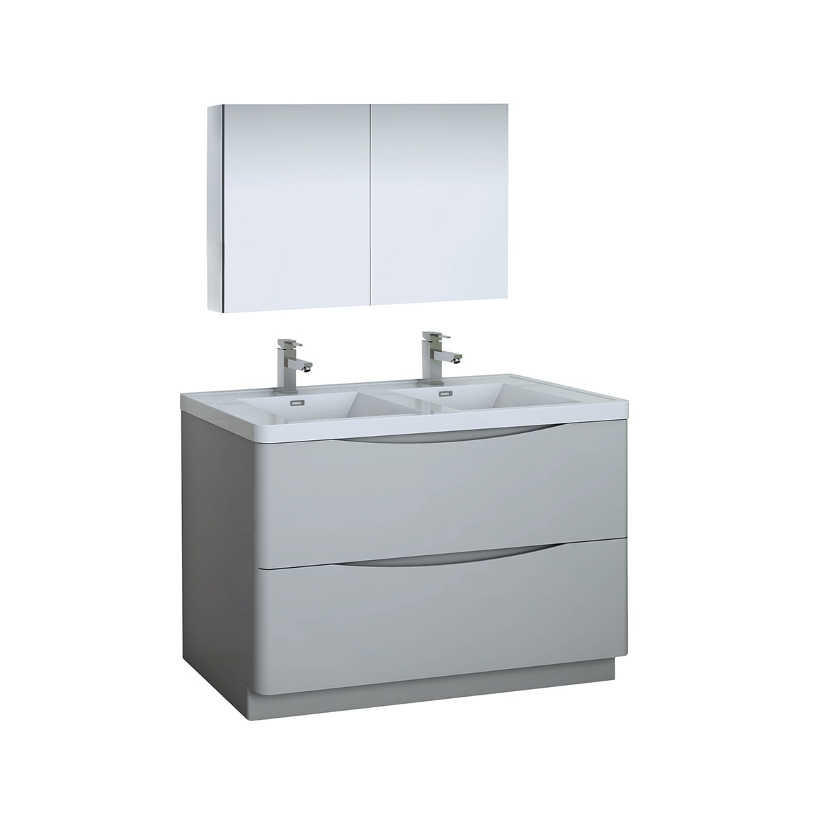 Fresca Fvn9148grg D Tuscany 48 Free Standing Build Com