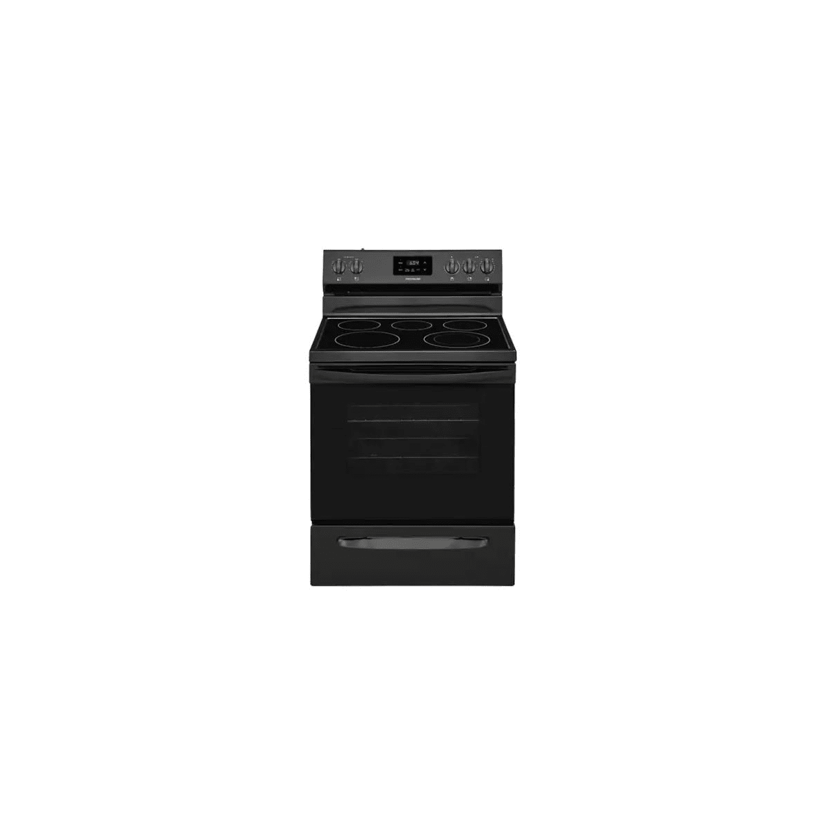Frigidaire black electric shop stove