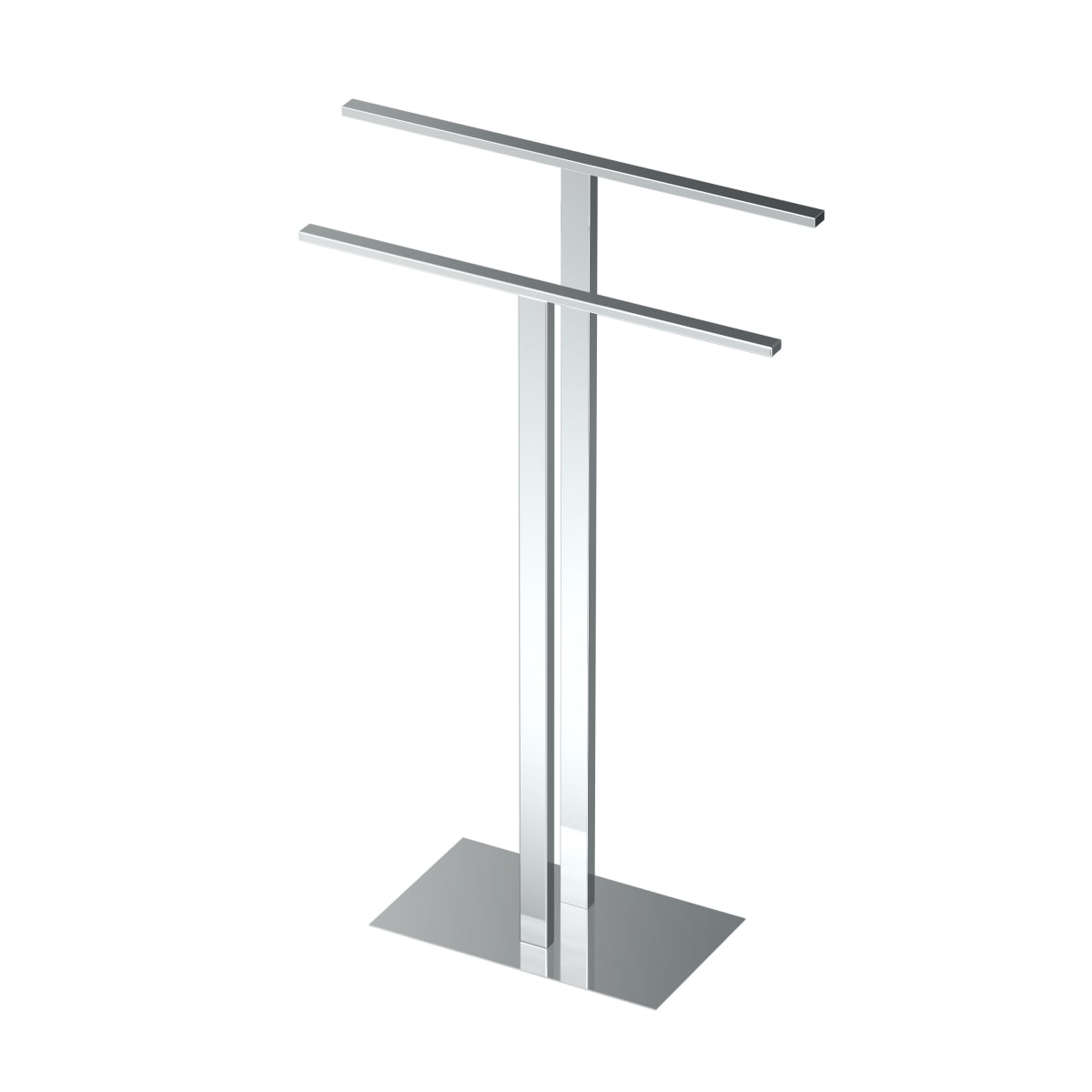 Gatco 1552C Double Bar Towel Stand