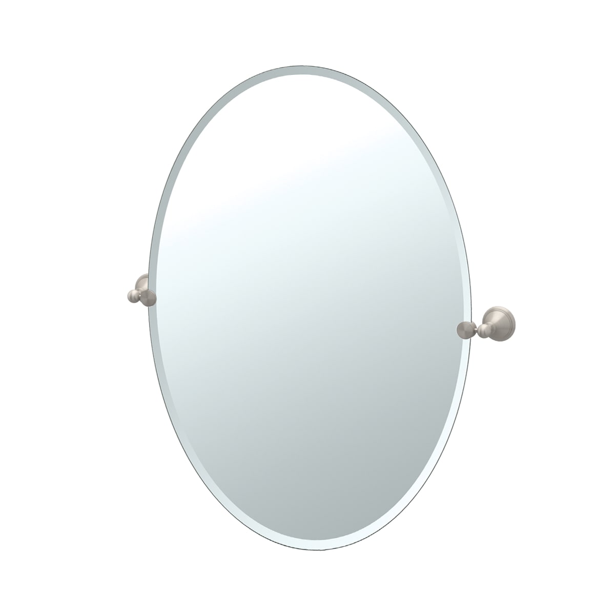 Gatco 4599LG Laurel Ave. Large Oval Beveled Tilting Wall